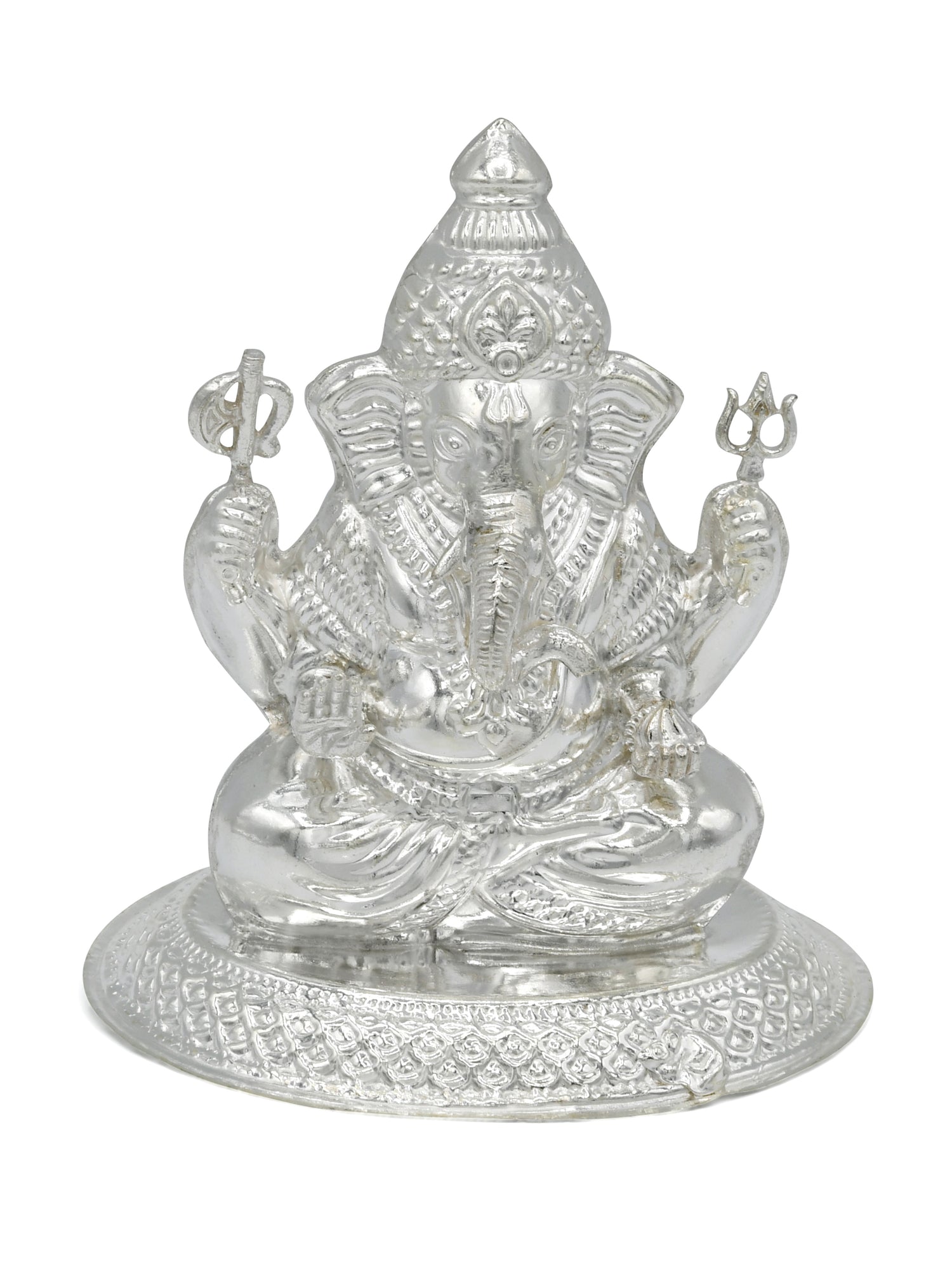 Silver Ganesh Murti