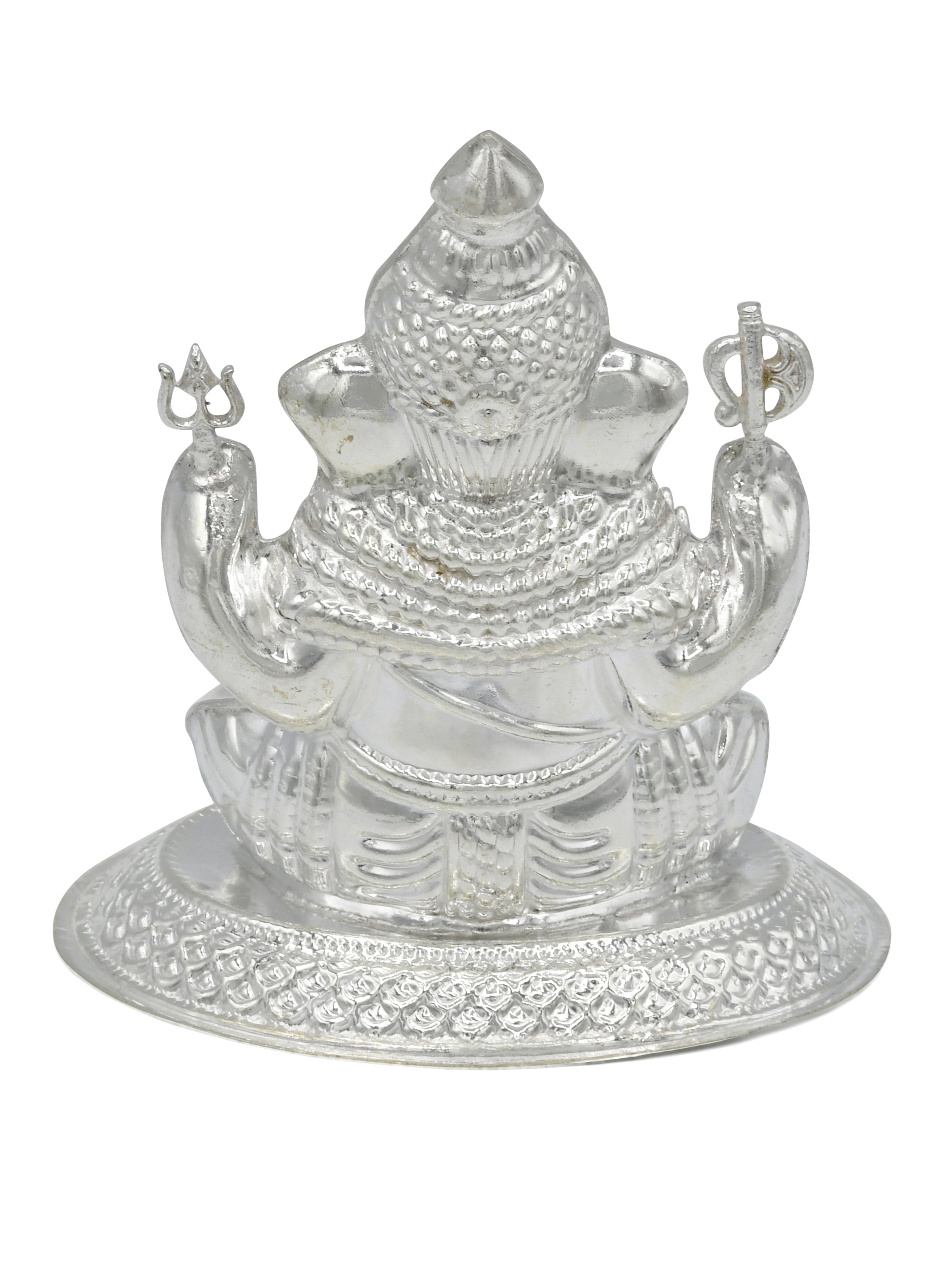 Silver Ganesh Murti