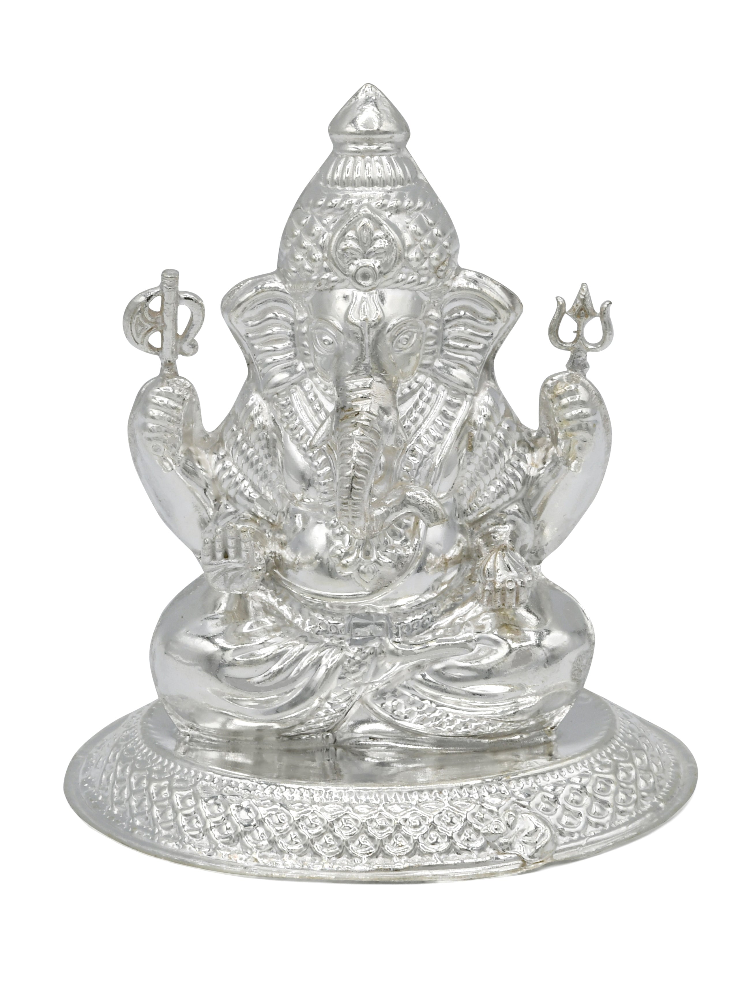 Silver Ganesh Murti