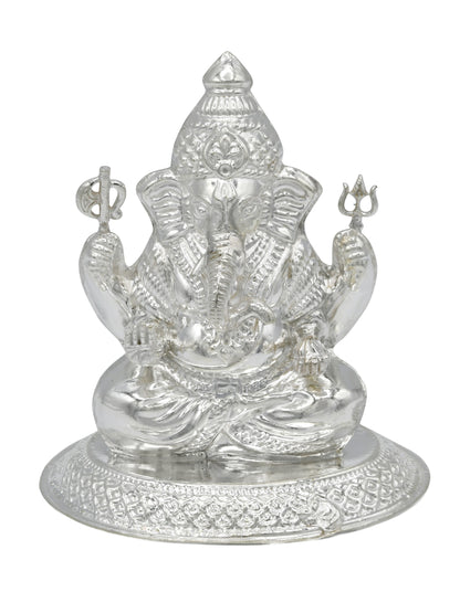 Silver Ganesh Murti
