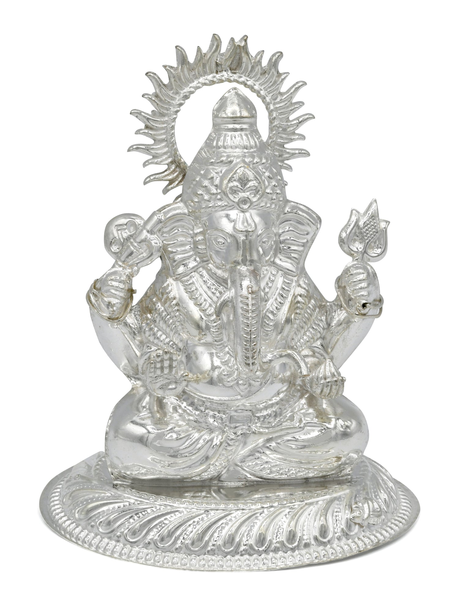 Silver Ganesh Murti