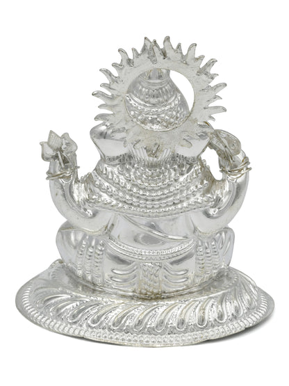 Silver Ganesh Murti