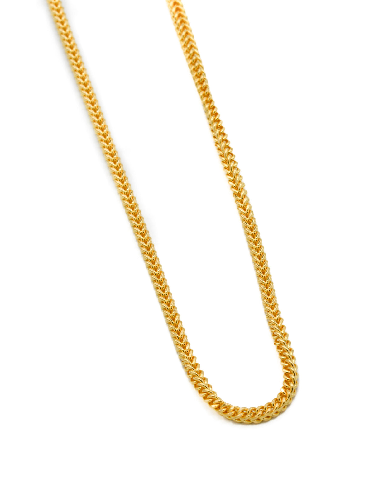 Fox Chain Design 22ct Gold Hollow Fox Tail Chain - 50 cm – Roop Darshan