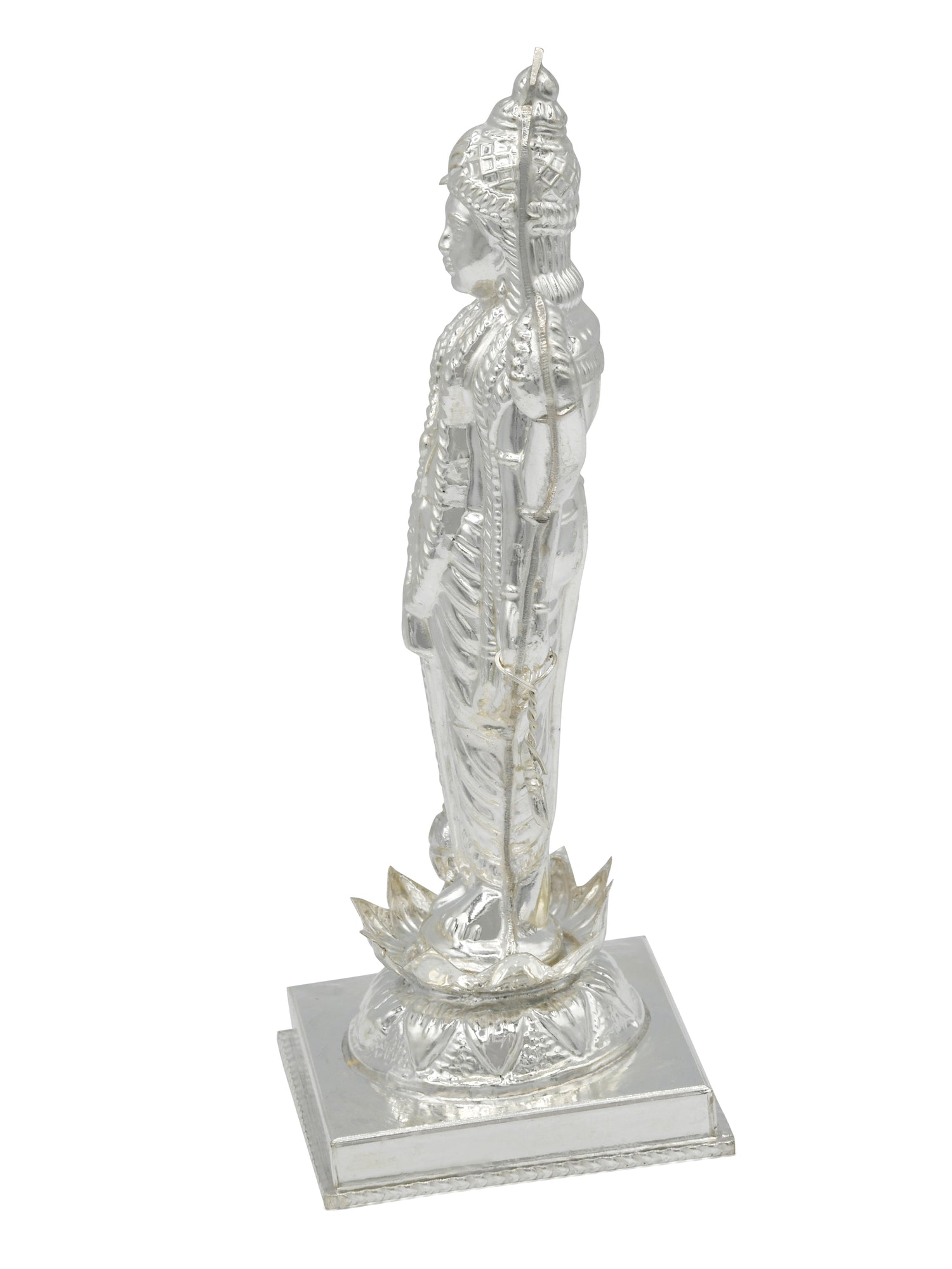 Silver Vishnu Bhagwan Murti