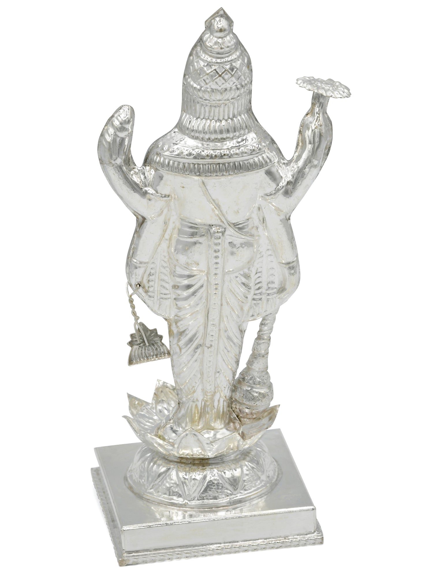 Silver Vishnu Bhagwan Murti