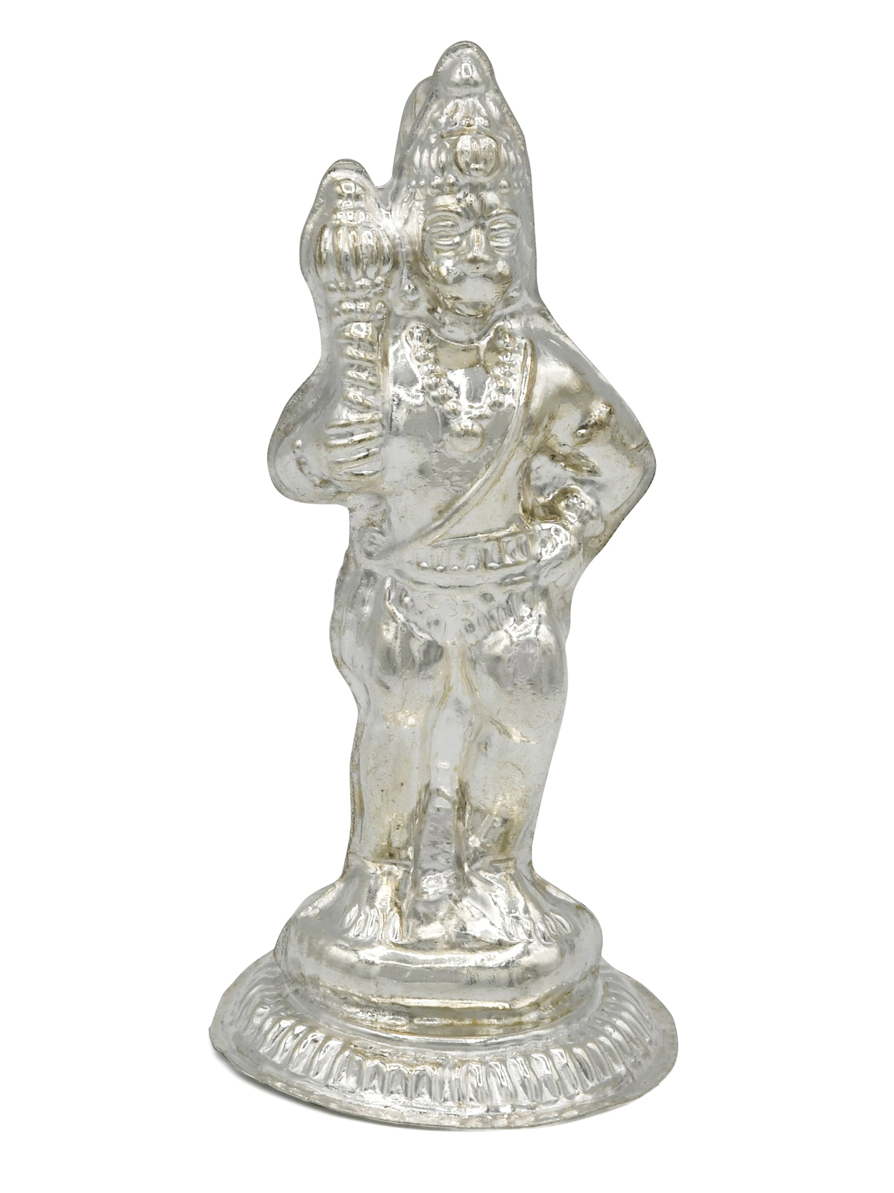 Silver Hanuman Murti - Roop Darshan
