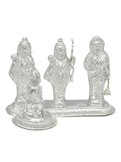 Silver Ram Darbar Murti