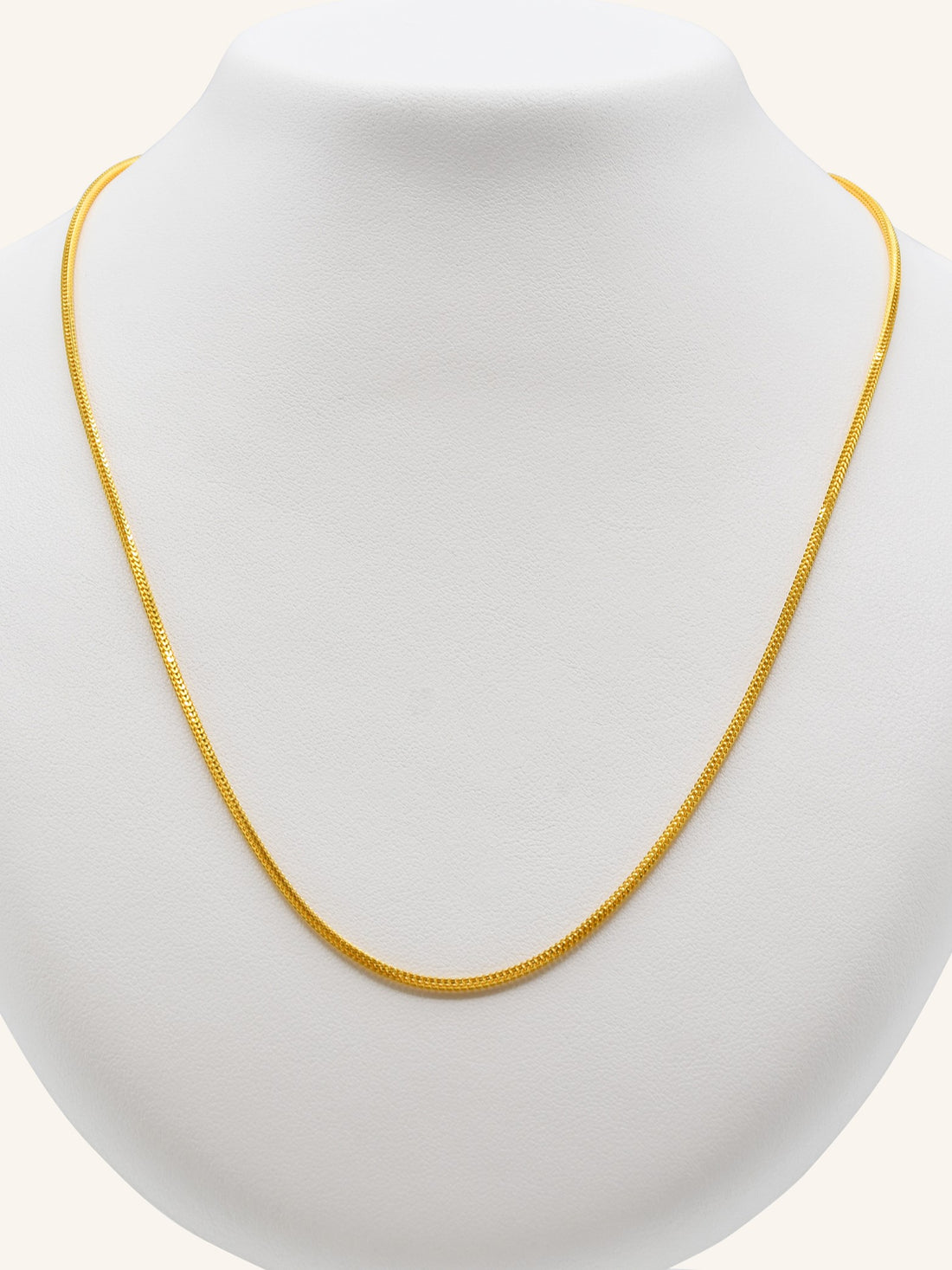 22ct Gold Chain - 55 CM - Roop Darshan