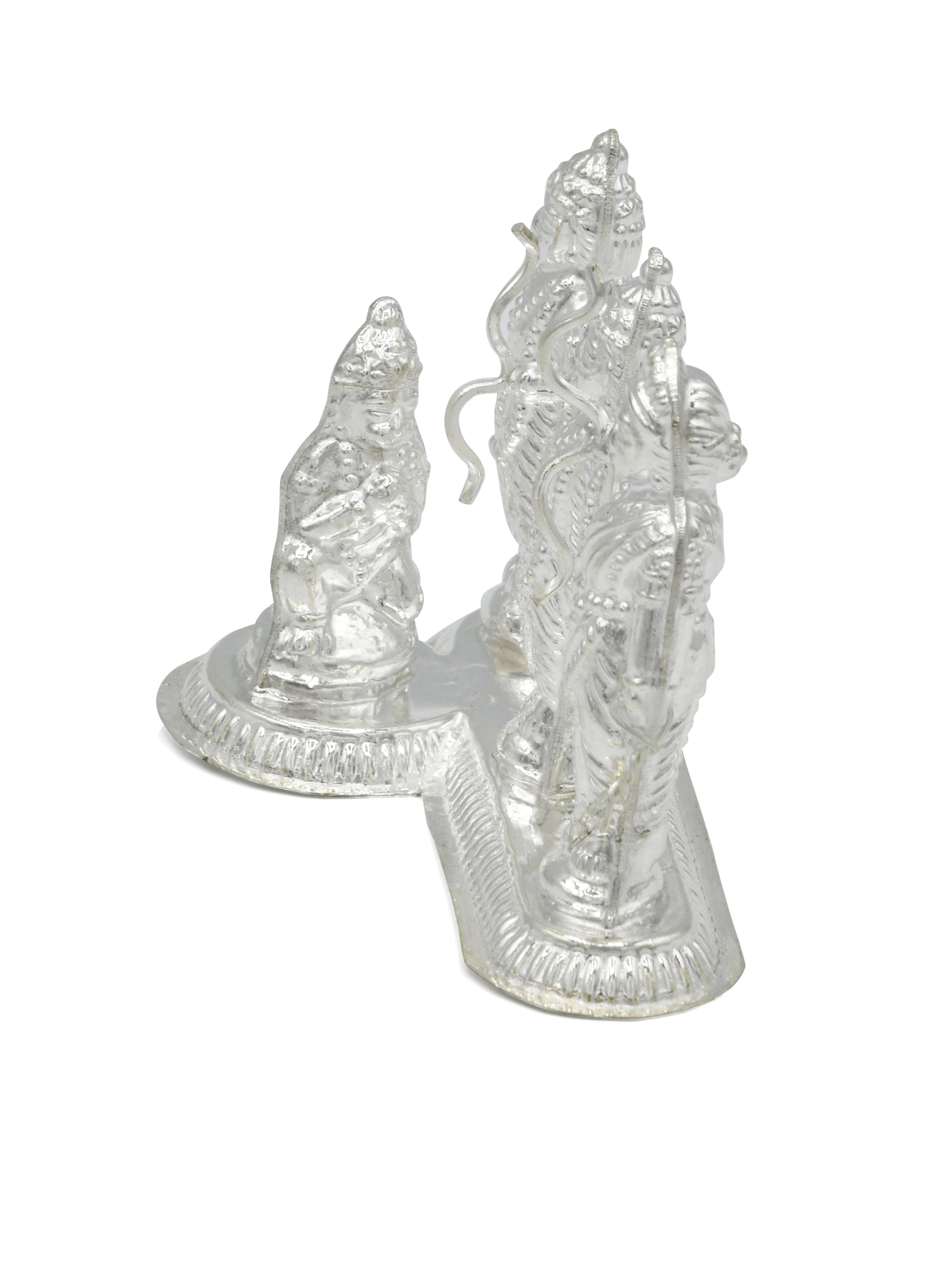 Silver Ram Darbar Murti - Roop Darshan