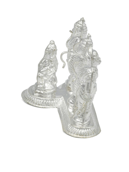 Silver Ram Darbar Murti