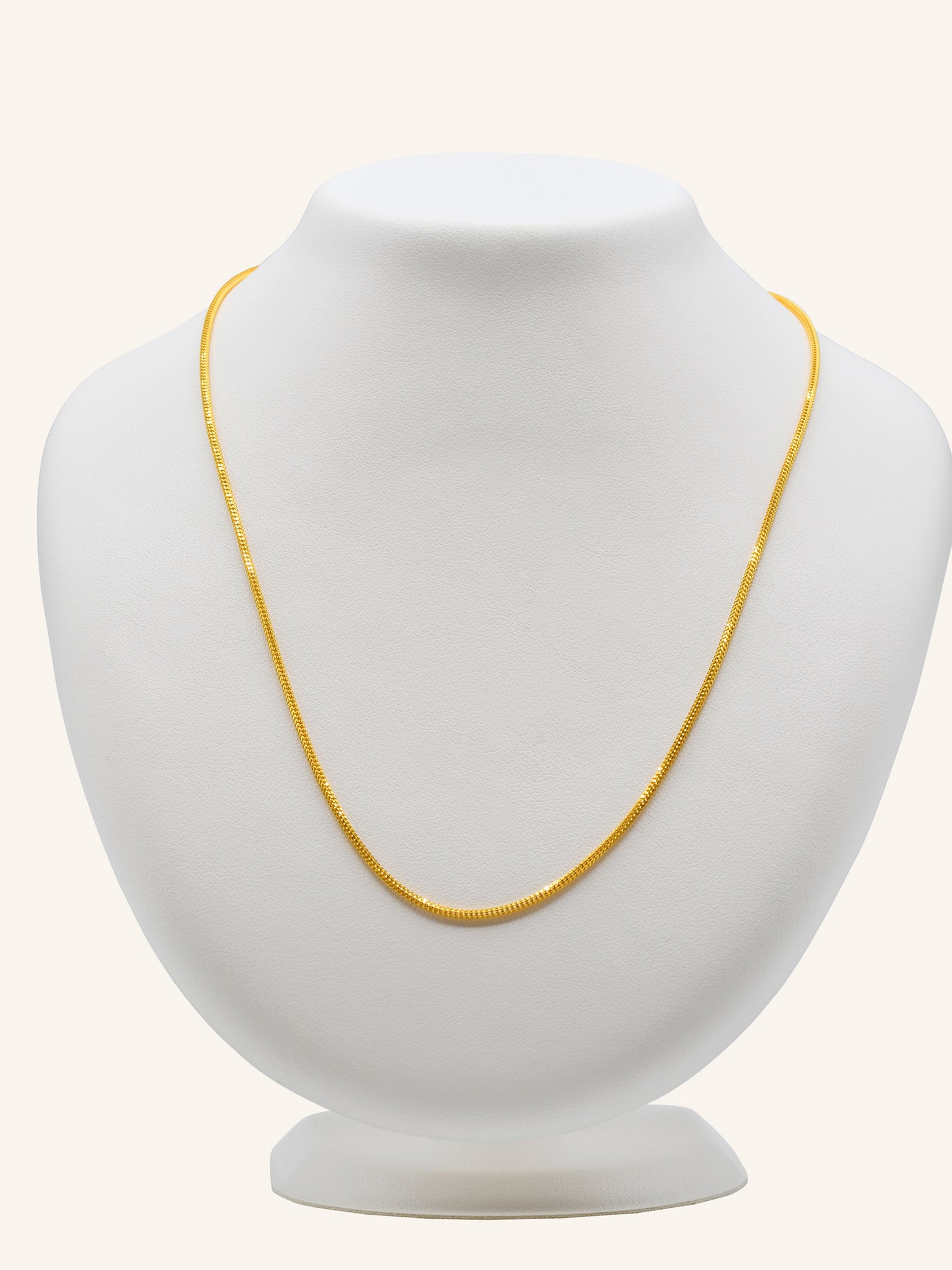 22ct Gold Chain 8.05 GMS - 50 CM - Roop Darshan