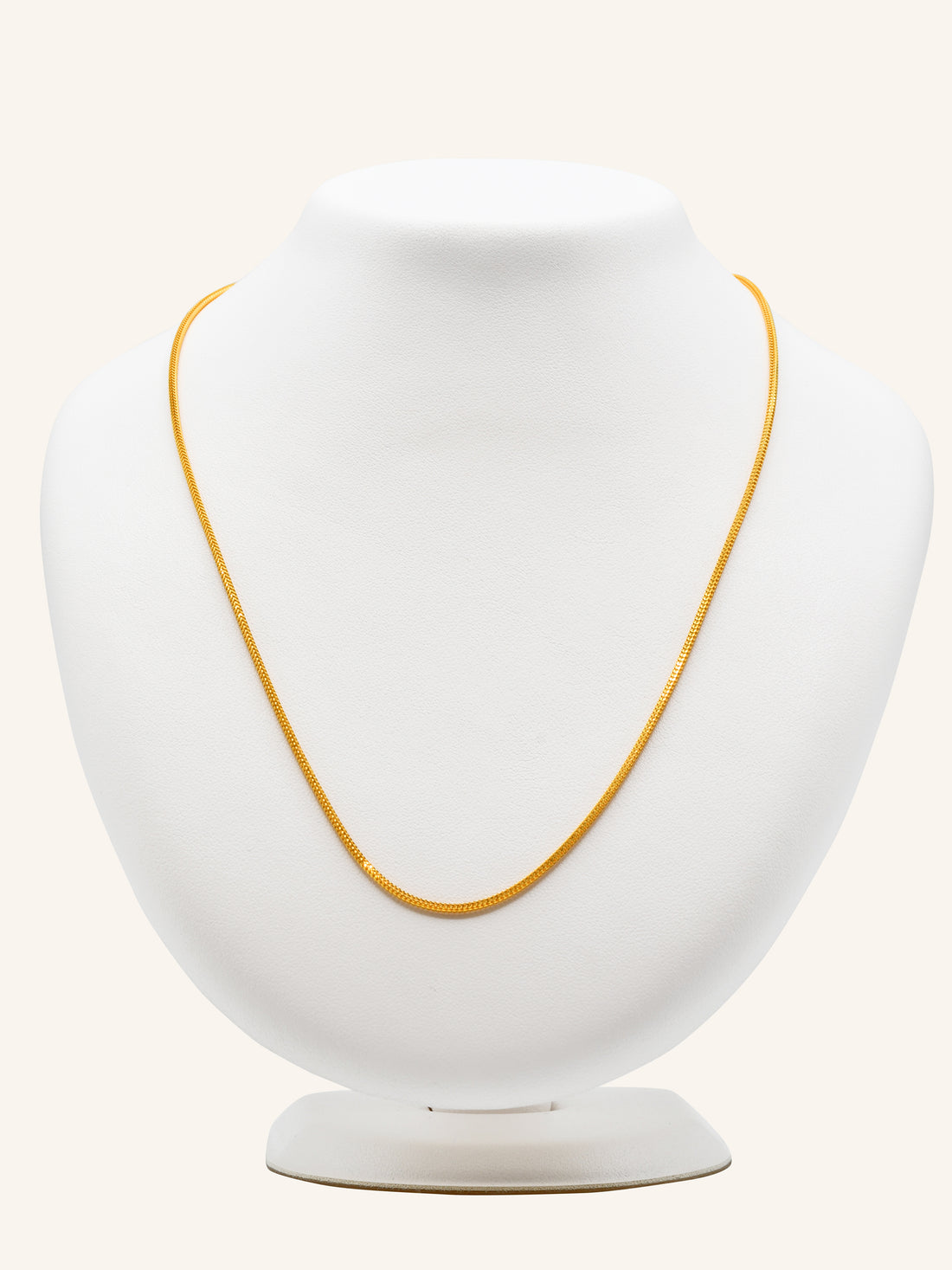 22ct Gold Chain 9.62 GMS - 60 CM - Roop Darshan