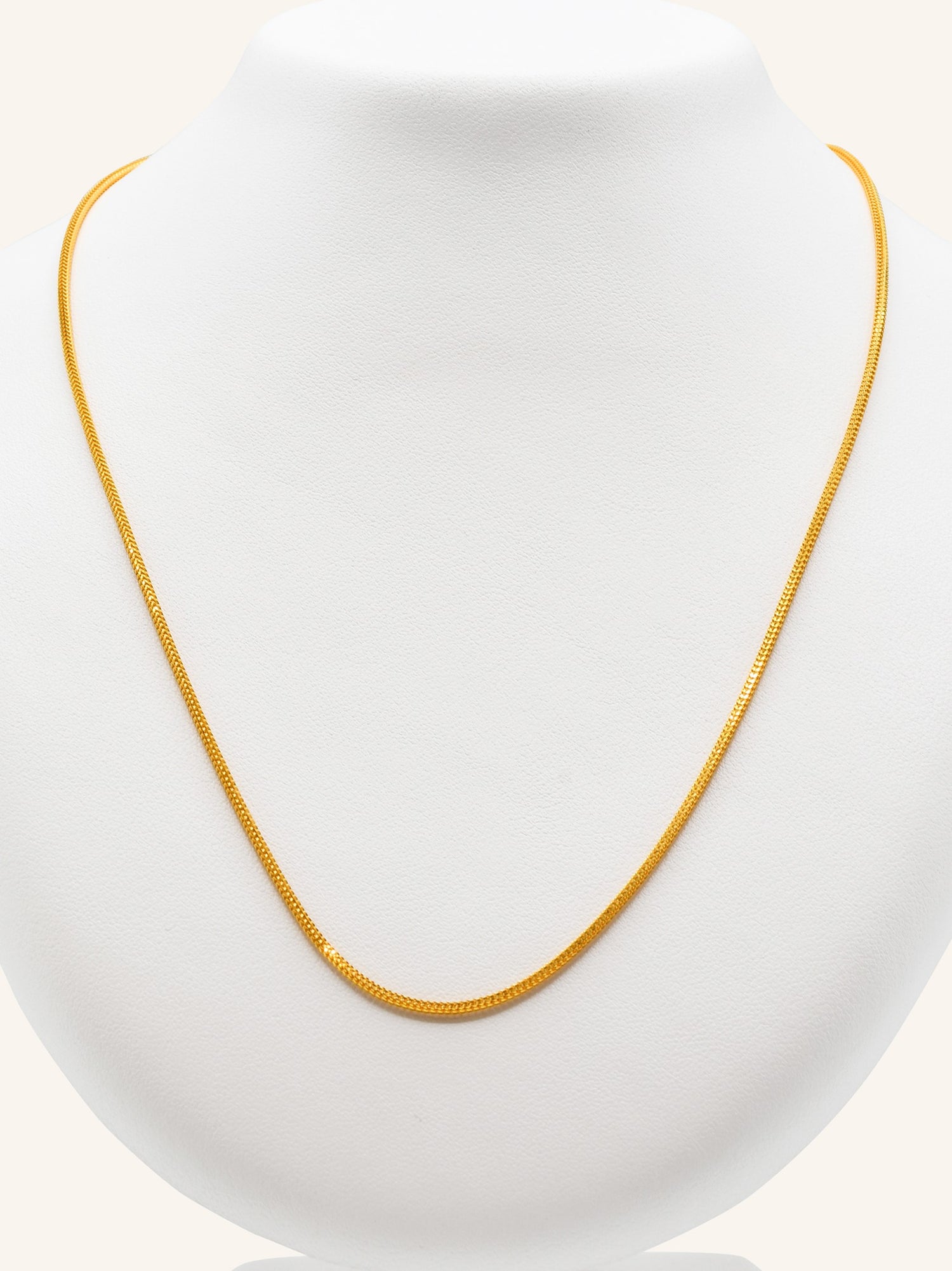 22ct Gold Chain - 60 cm - Roop Darshan