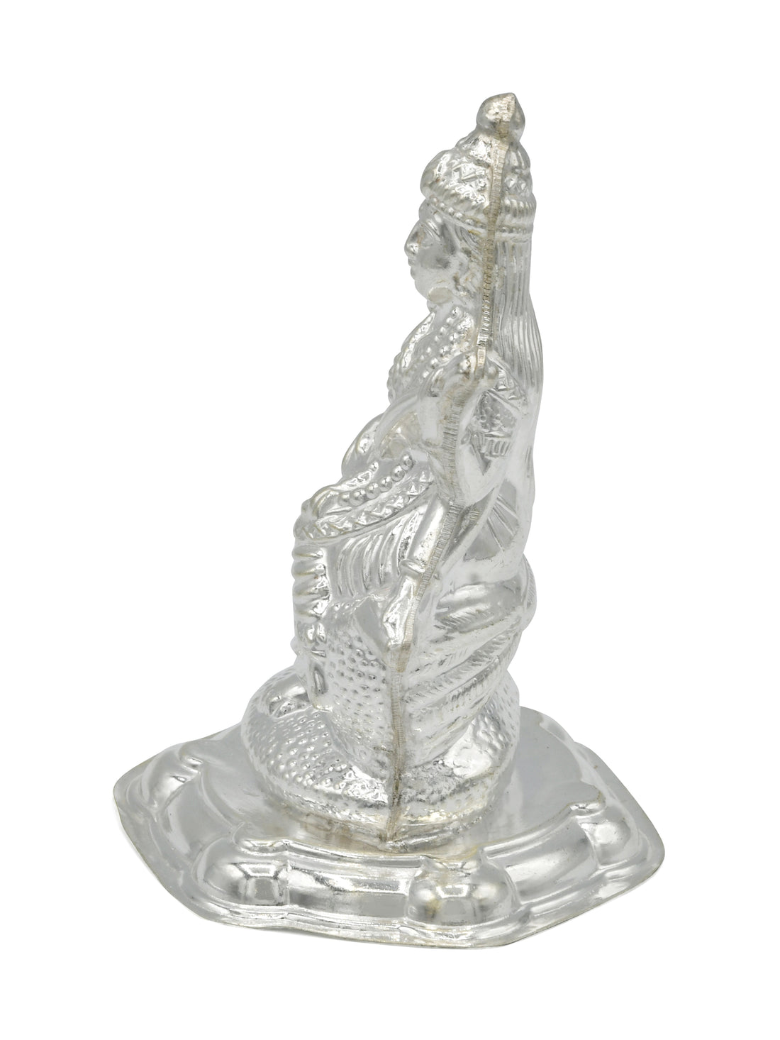 Silver Maa Saraswati Murti