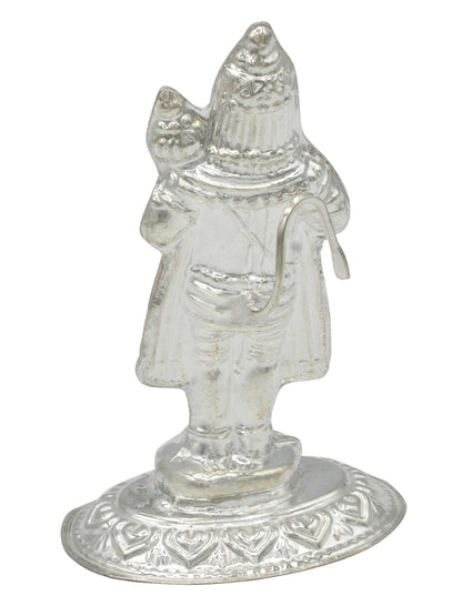 Silver Hanuman Murti