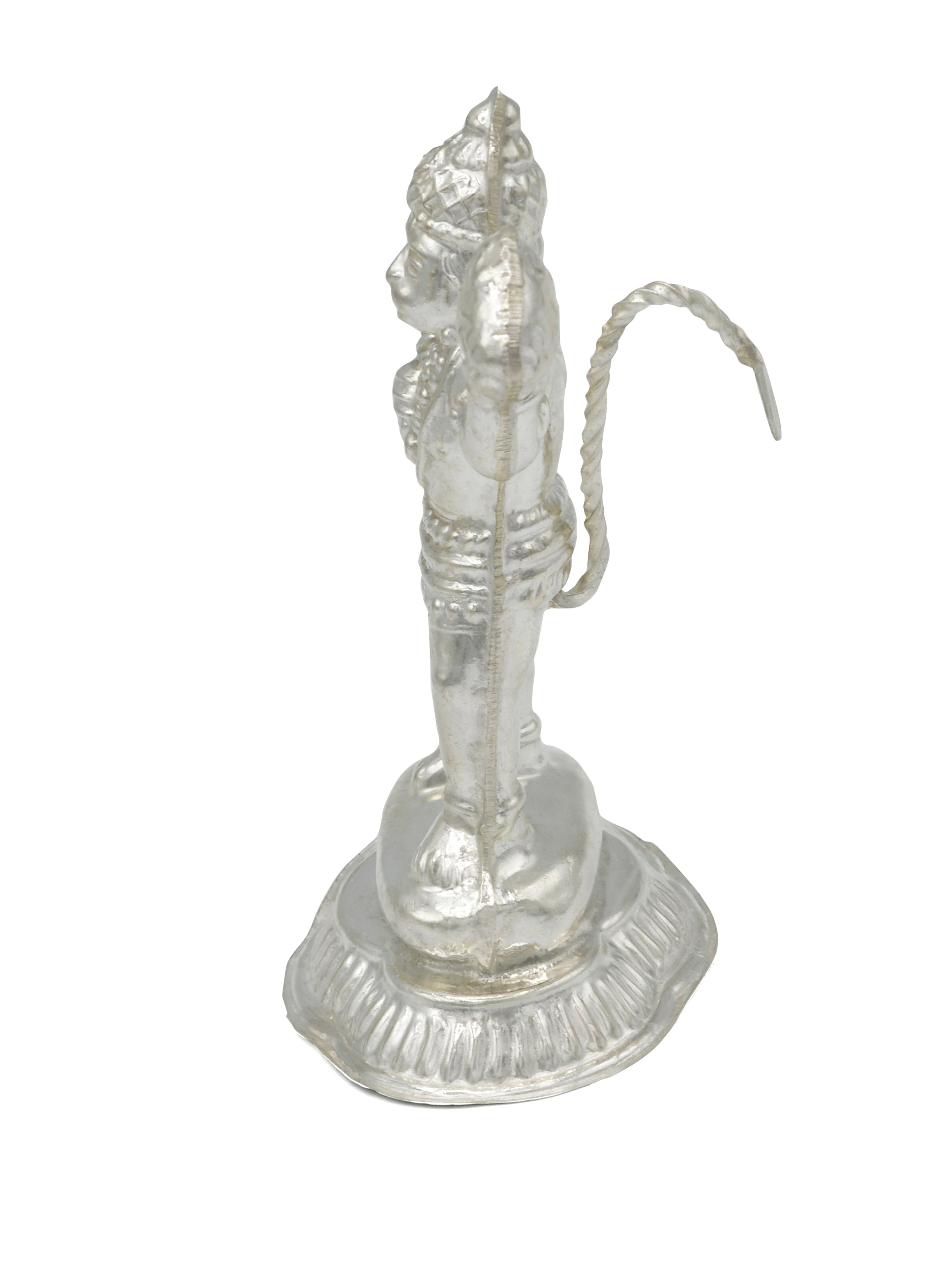 Silver Hanuman Murti - Roop Darshan
