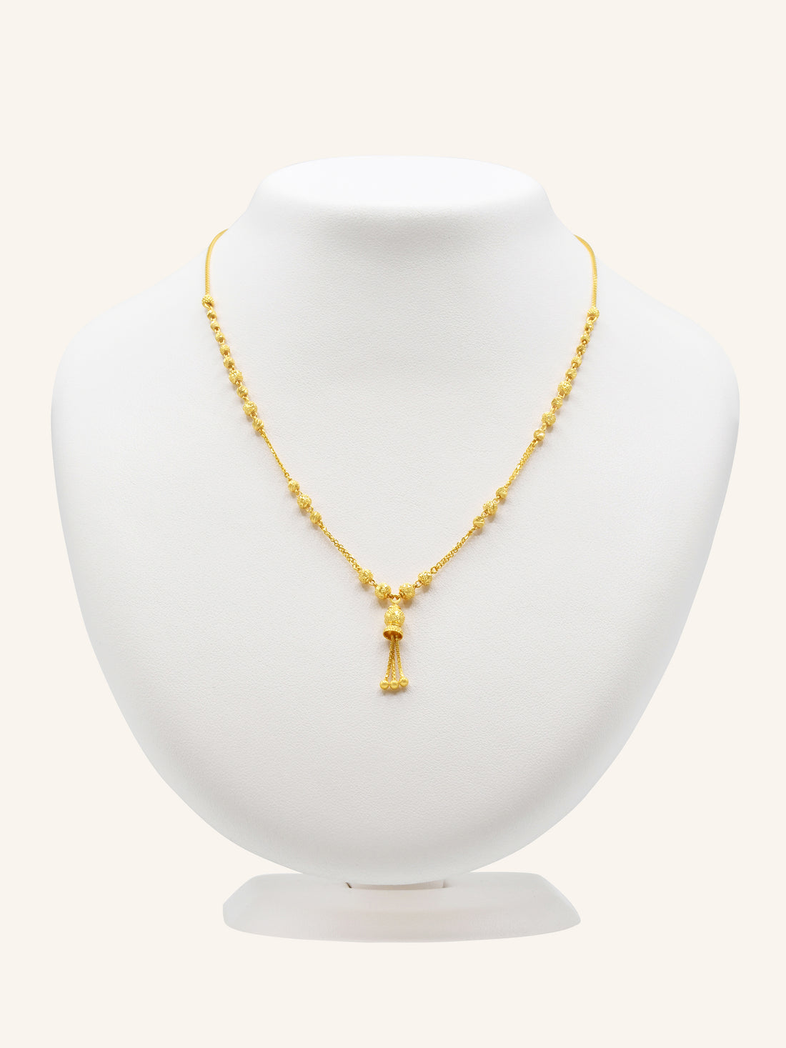 22ct Gold Ball Fancy Chain 8.15 GMS - Roop Darshan