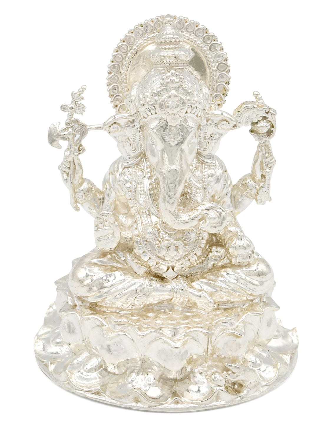 Silver Ganesh Murti