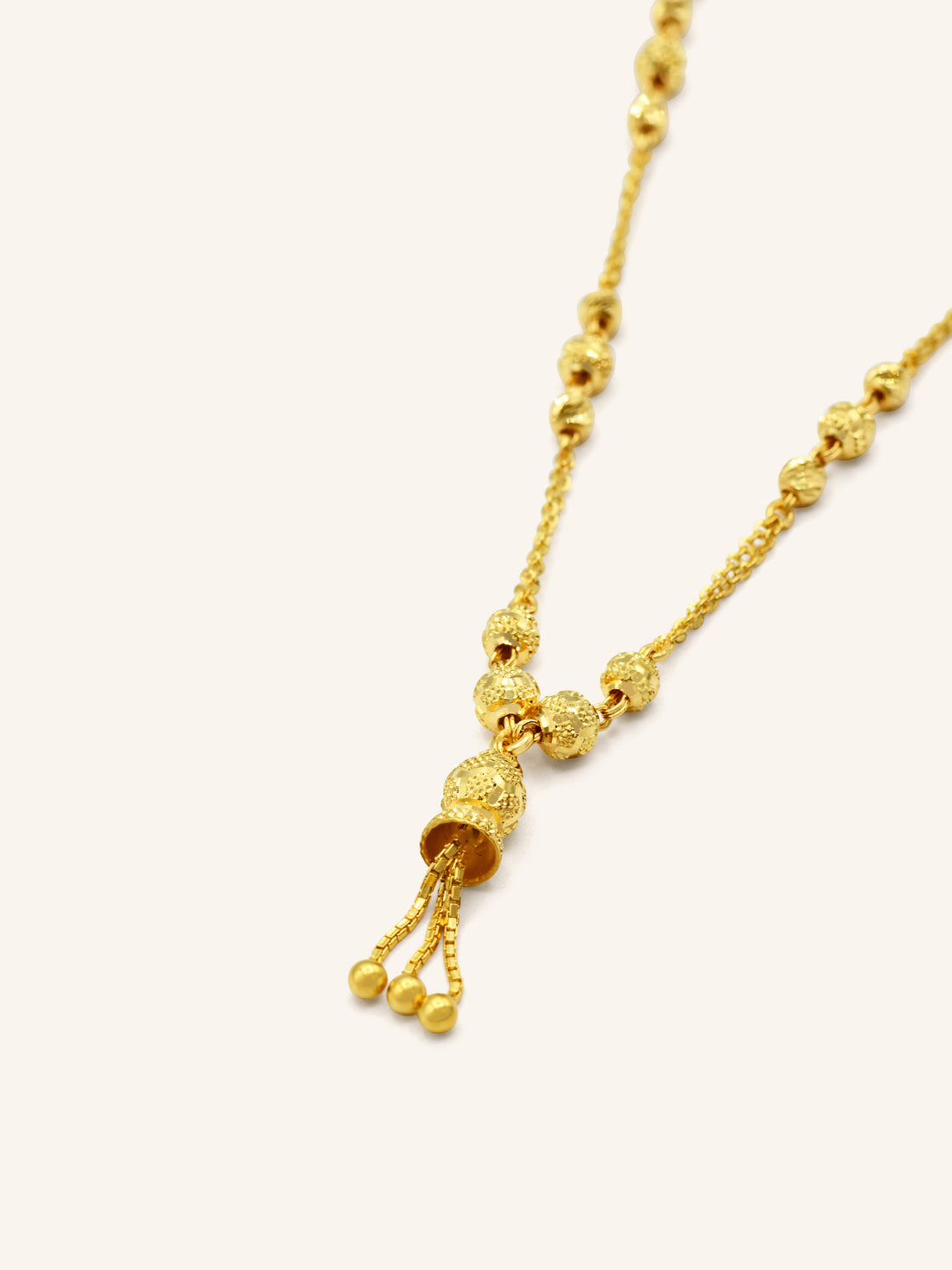 22ct Gold Ball Fancy Chain 8.15 GMS - Roop Darshan