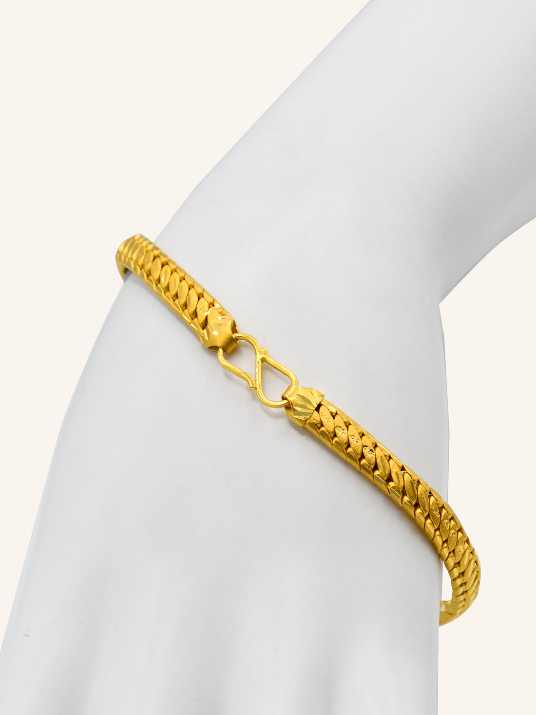 22Ct Gold Hollow Bracelet - Roop Darshan