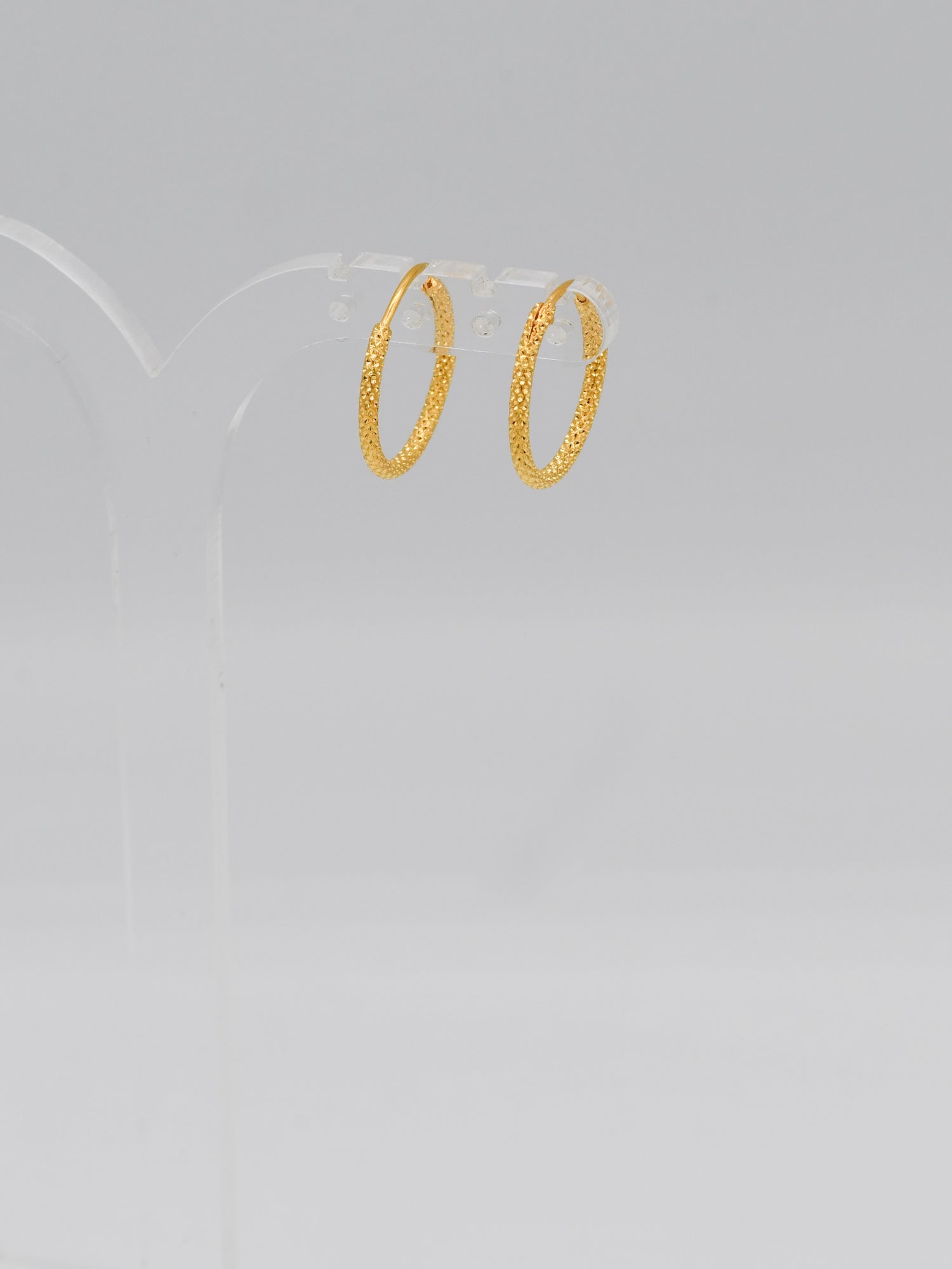 22ct Gold Hammered Bali