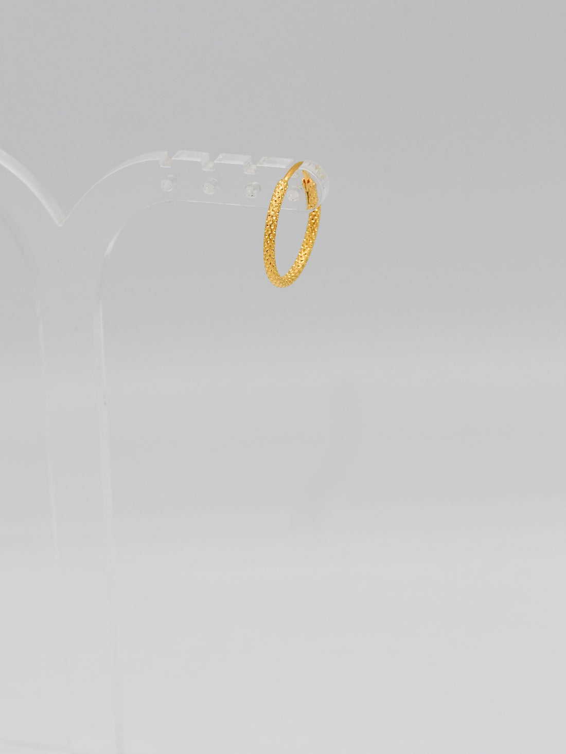 22ct Gold Hammered Bali