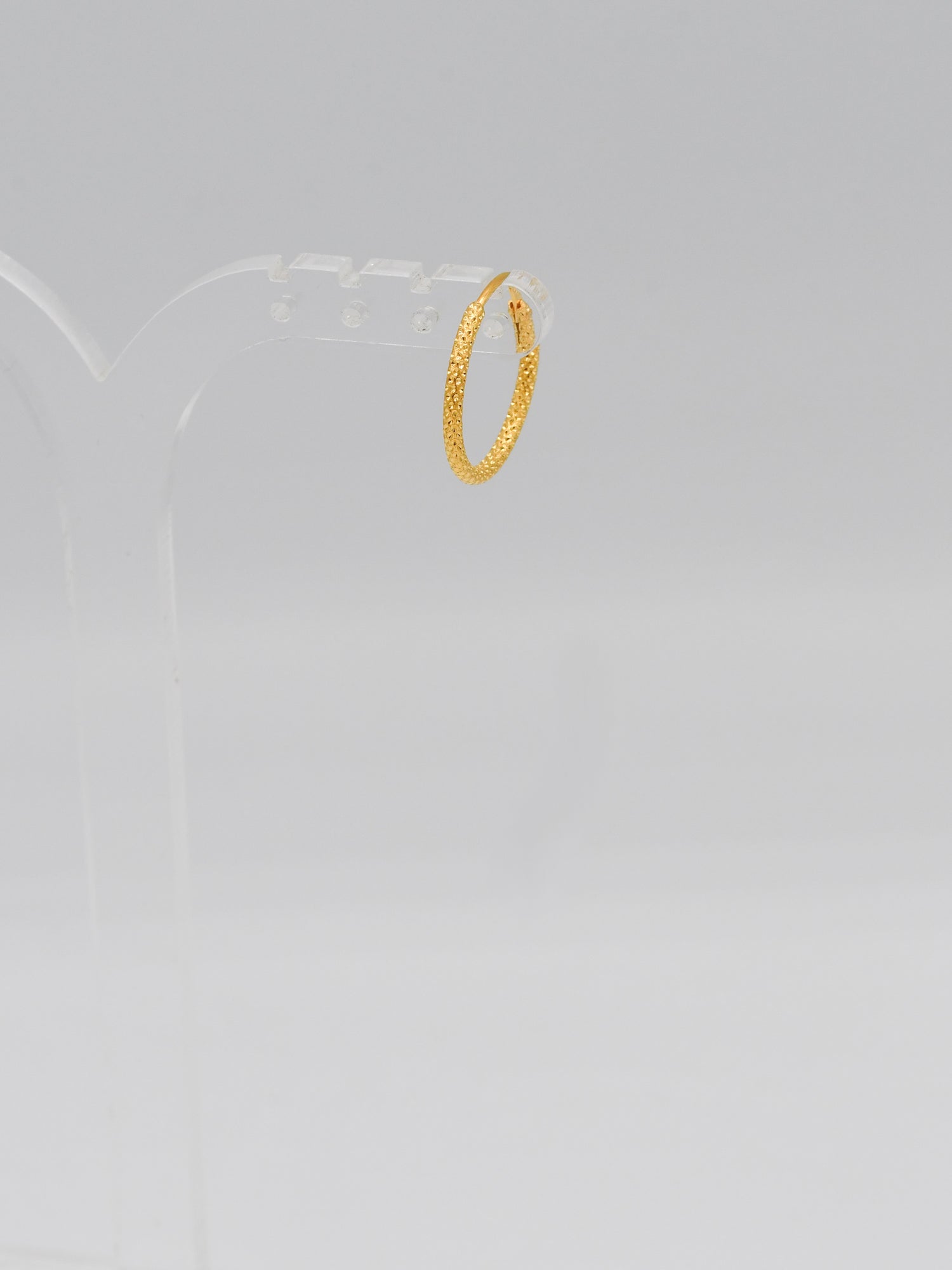 22ct Gold Hammered Bali