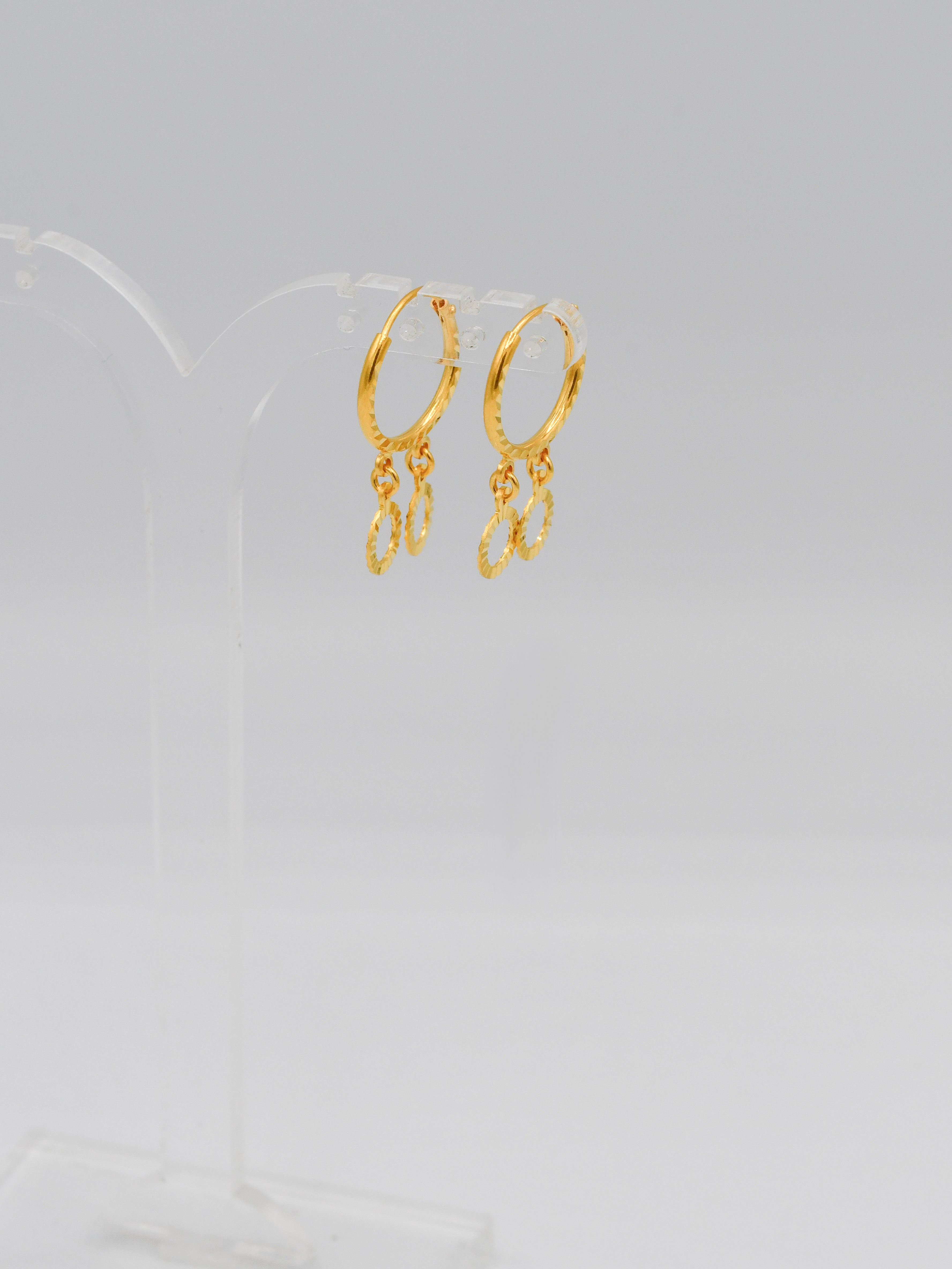 22ct Gold Bali With Hangings