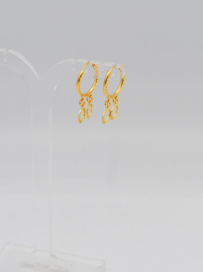 22ct Gold Bali With Hangings