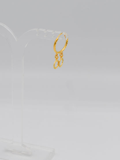 22ct Gold Bali With Hangings