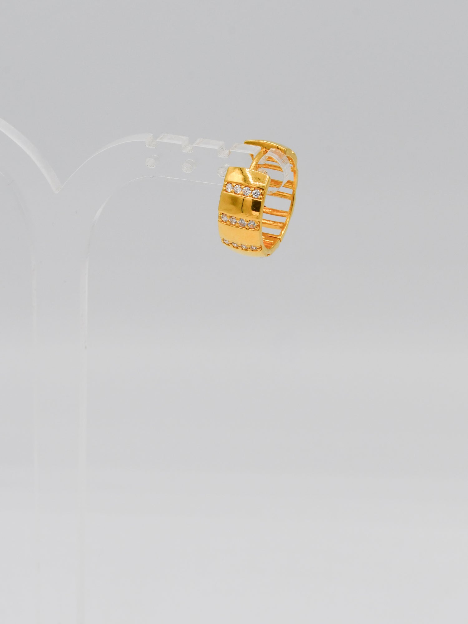 22ct Gold CZ Bali