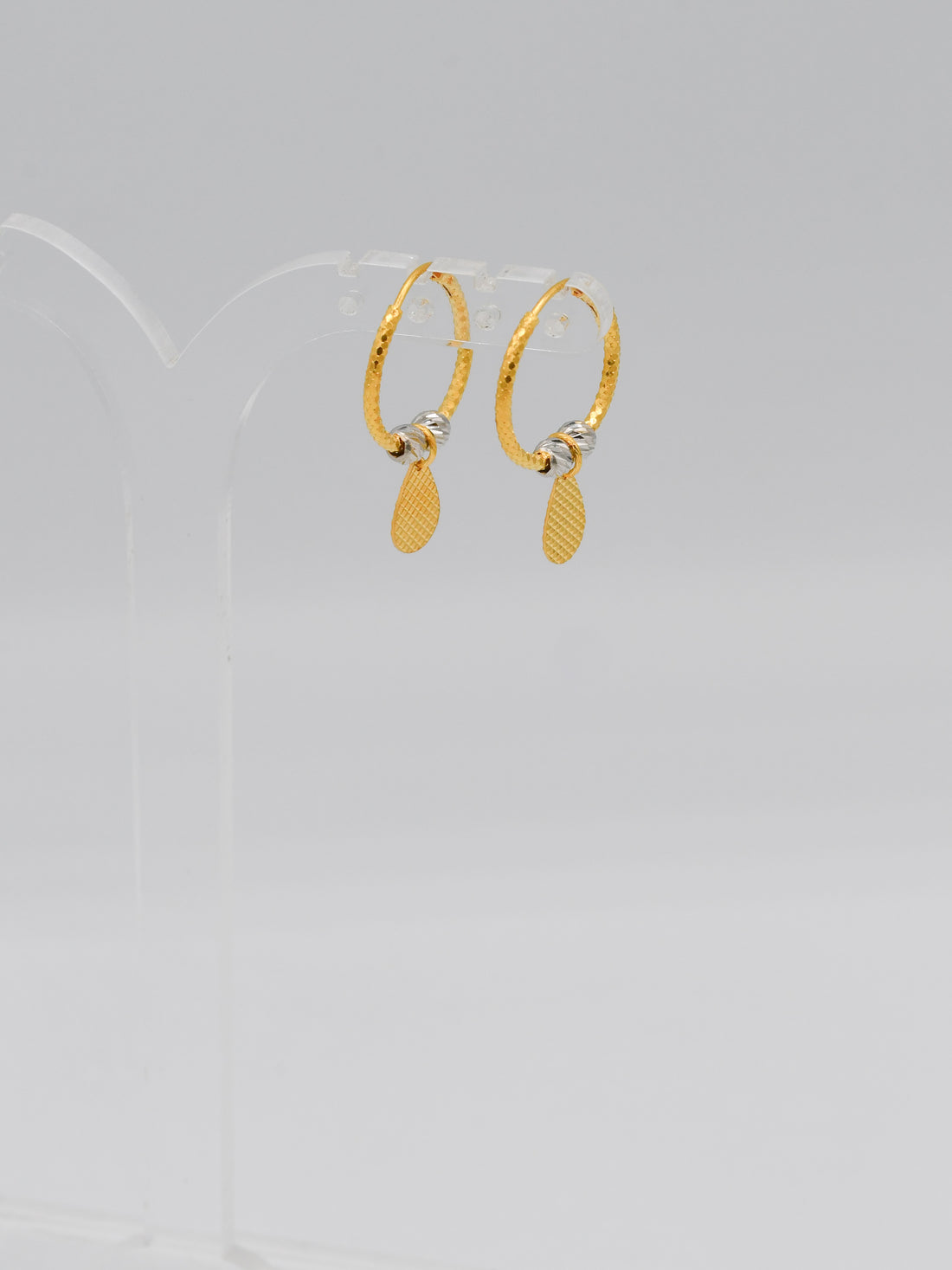 22ct Gold Two Tone Ball Bali