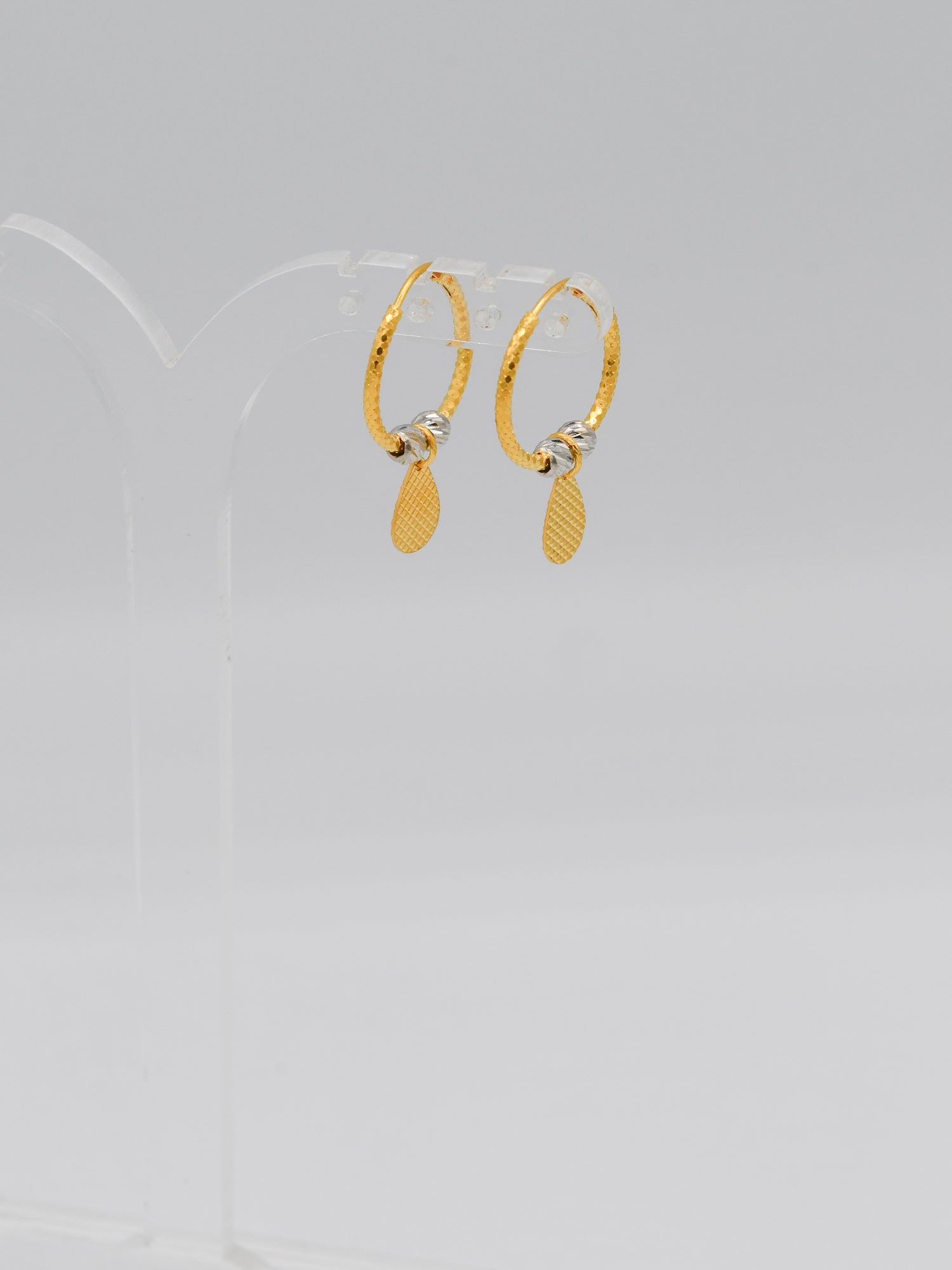 22ct Gold Two Tone Ball Bali