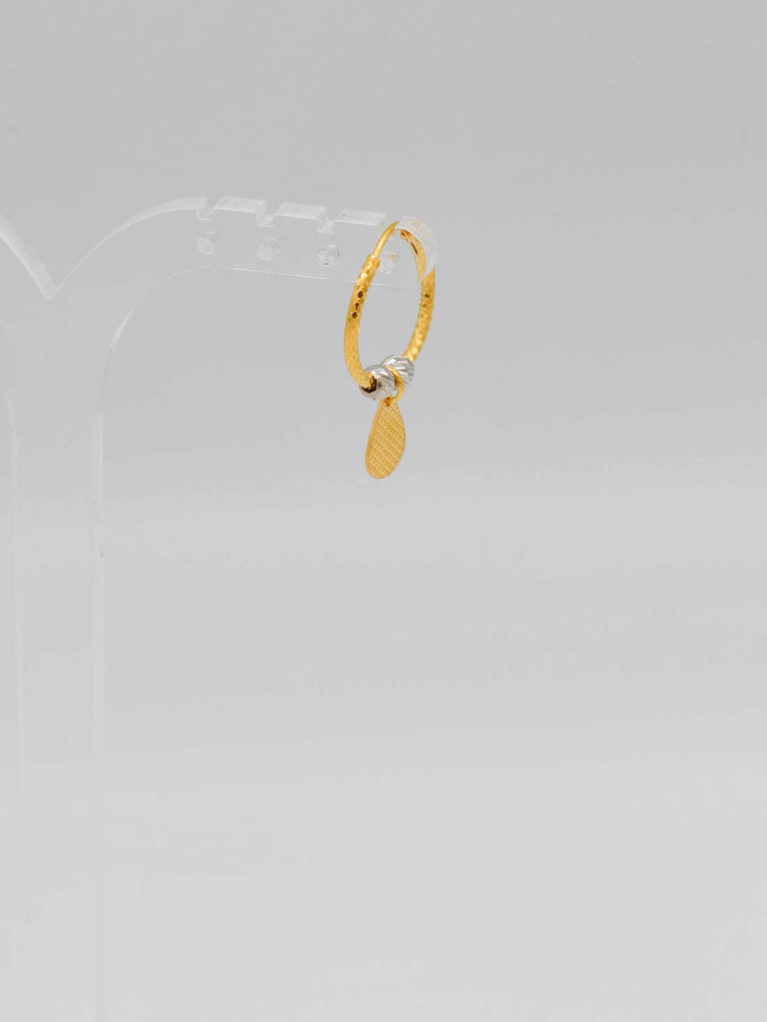 22ct Gold Two Tone Ball Bali