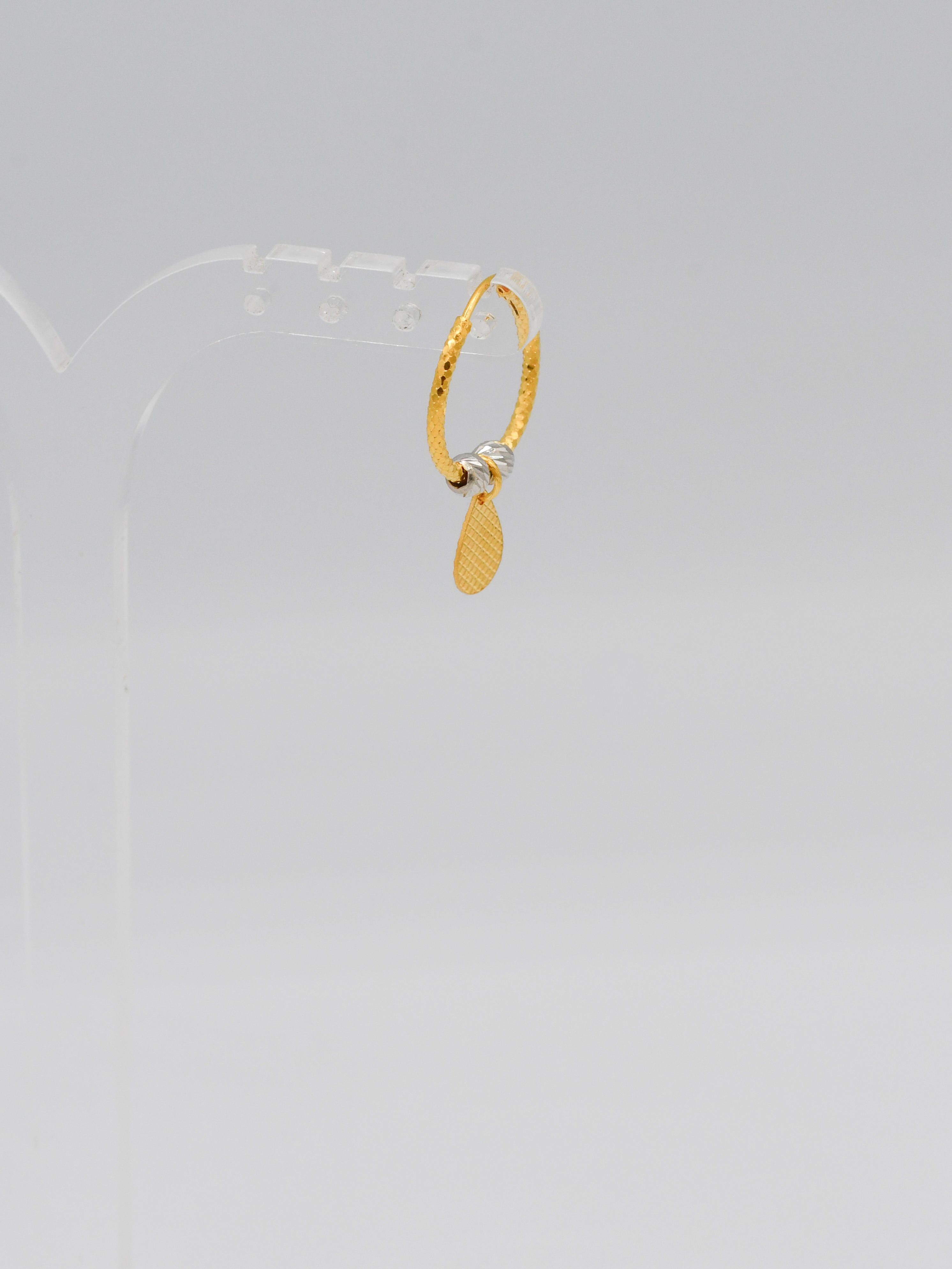 22ct Gold Two Tone Ball Bali