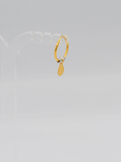 22ct Gold Two Tone Ball Bali