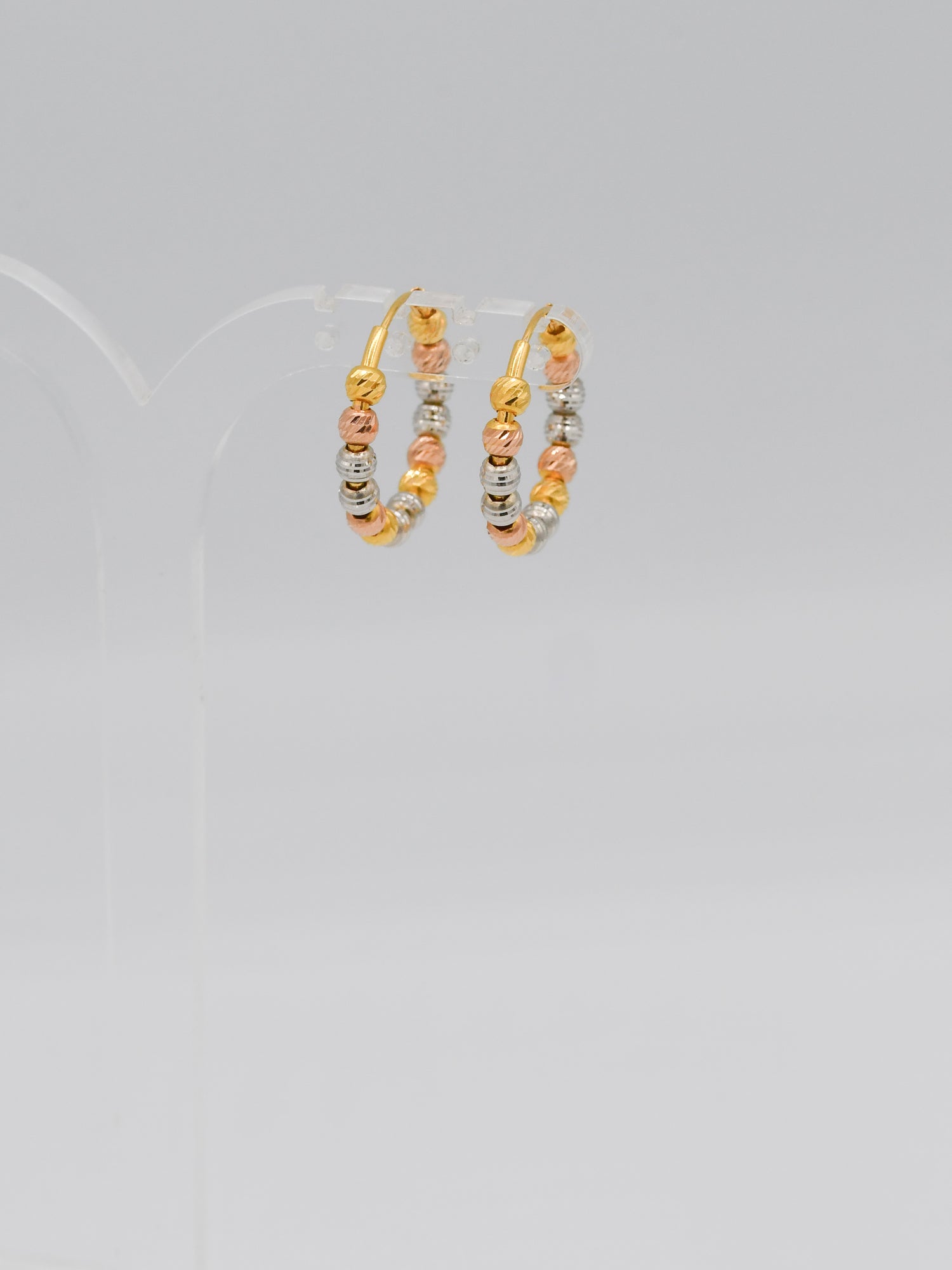 22ct Gold Two Tone Ball Bali