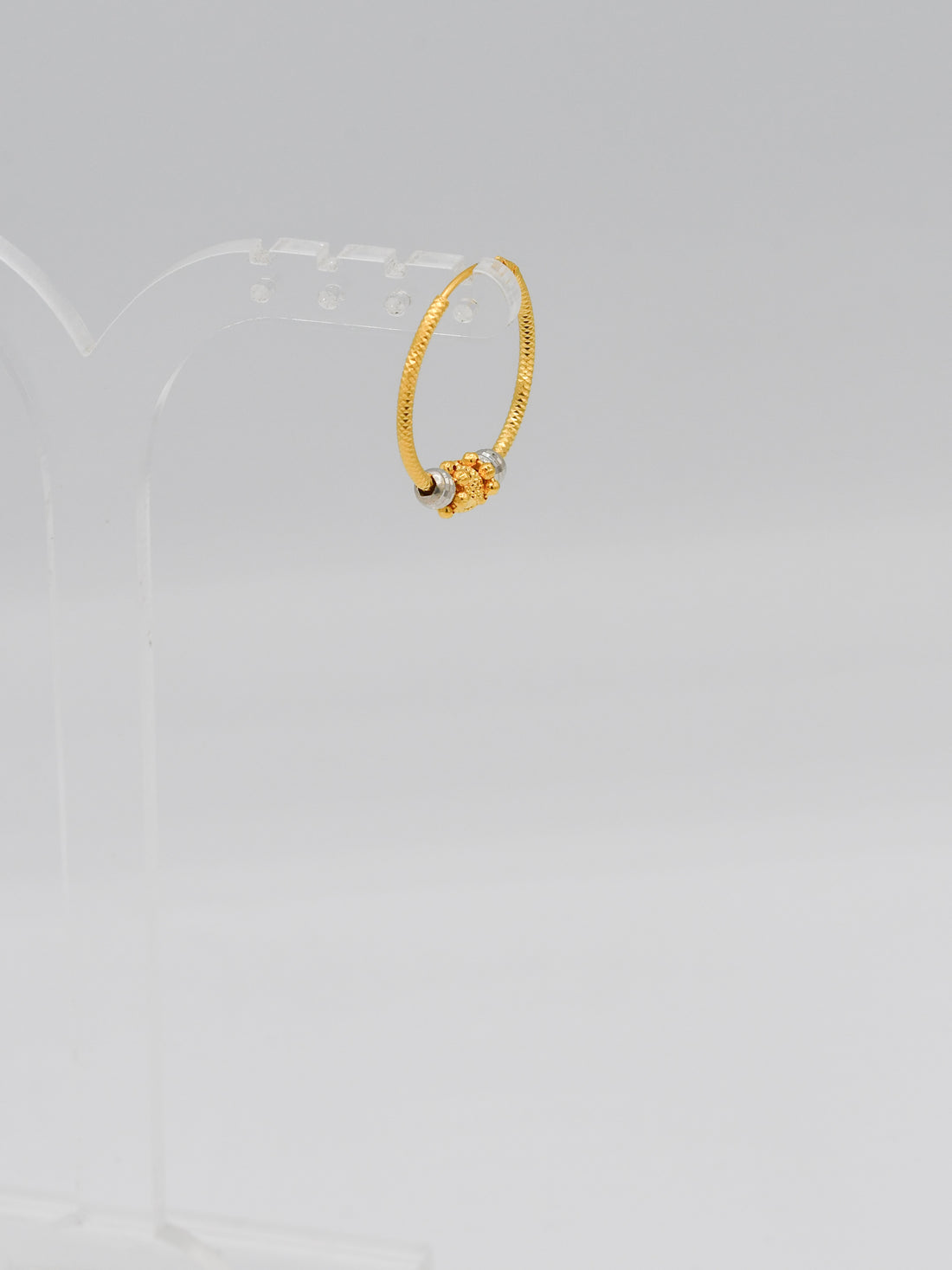 22ct Gold Two Tone Ball Bali