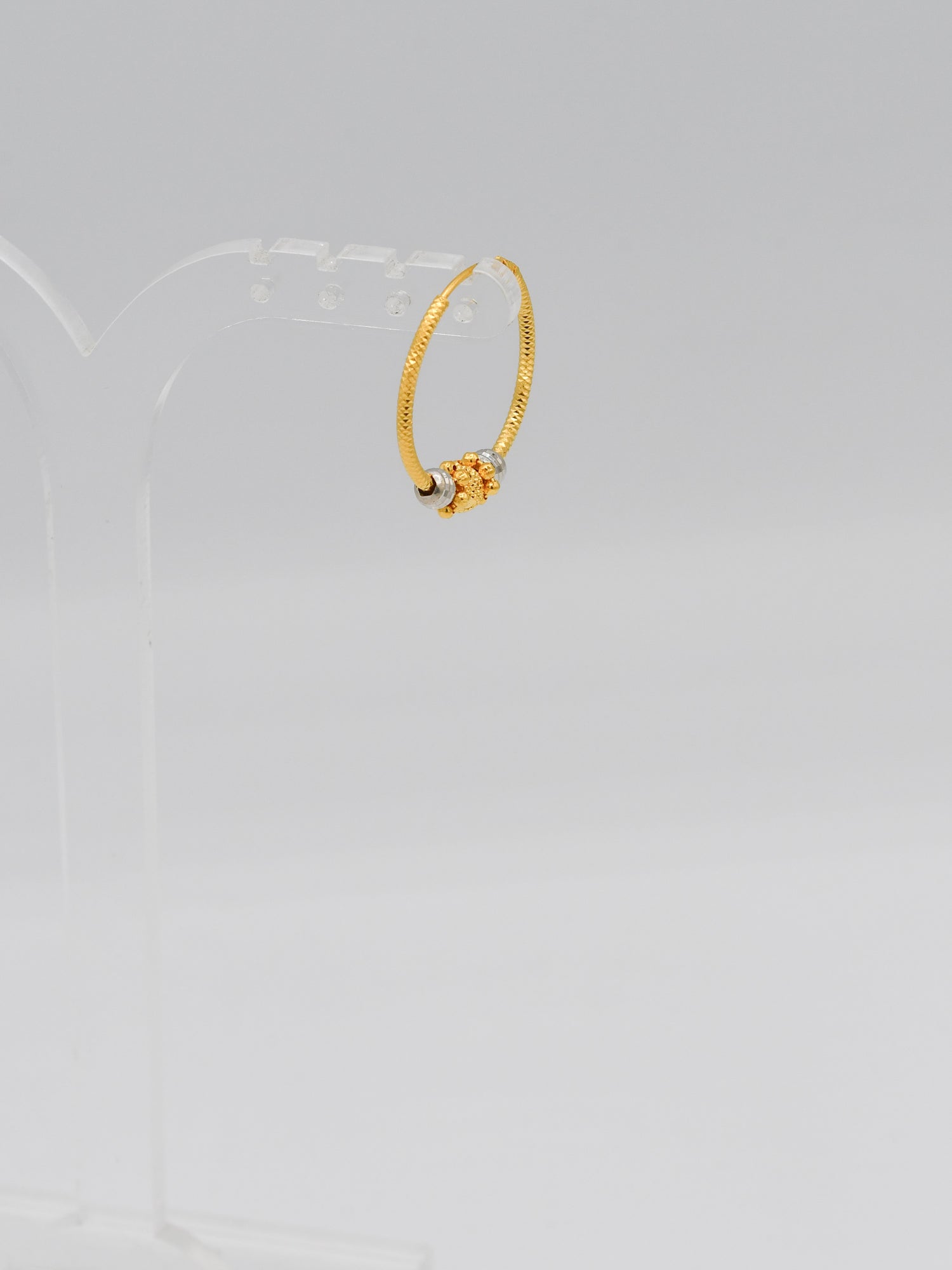 22ct Gold Two Tone Ball Bali