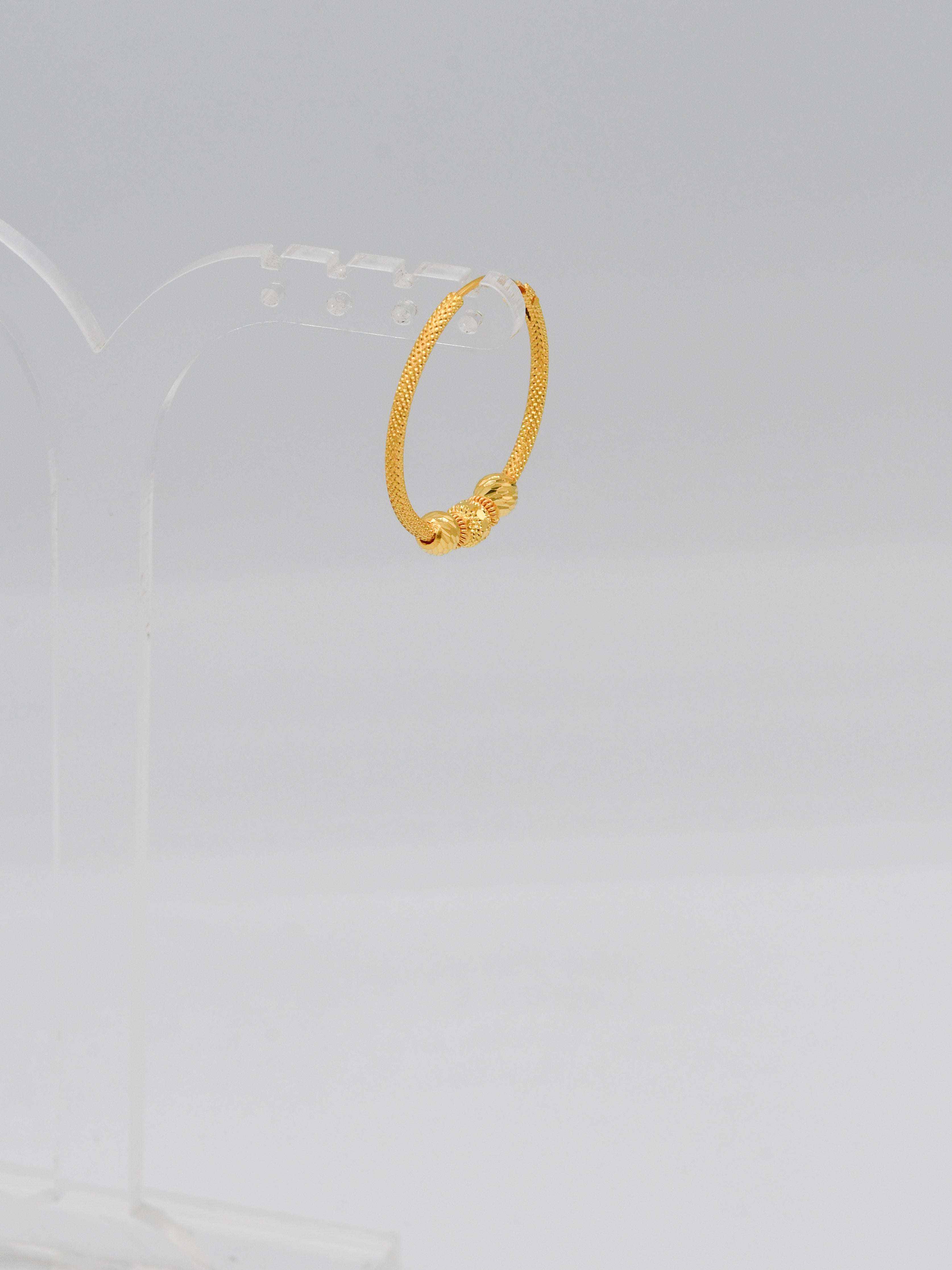 22ct Gold Ball Bali 3.62 GMS