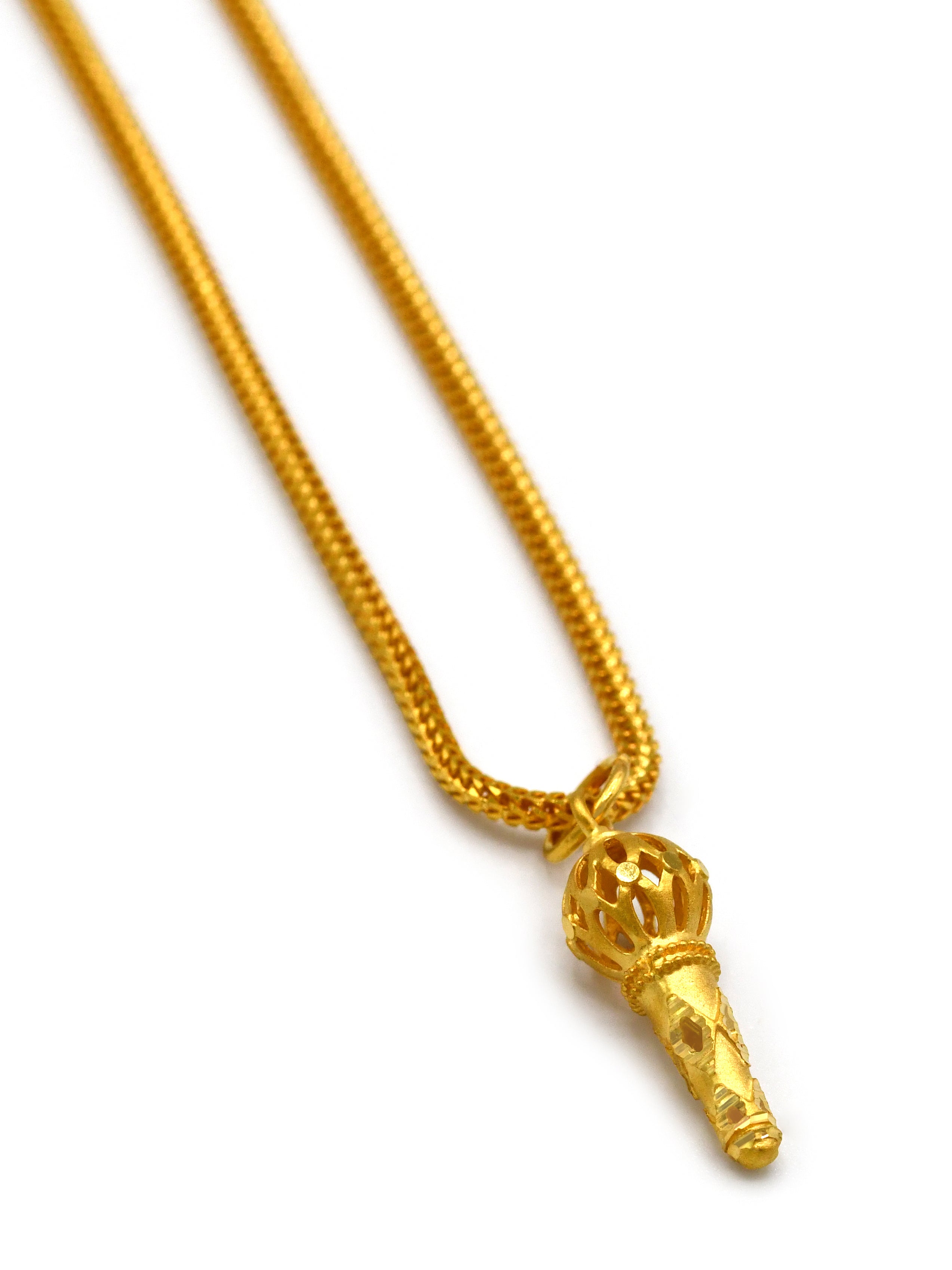 22ct Gold Gada Pendant