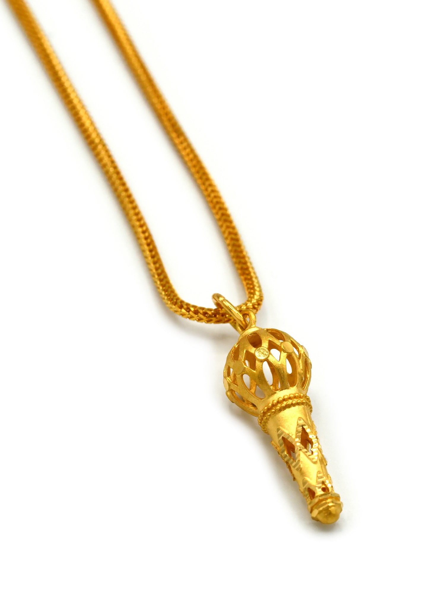 22ct Gold Gada Pendant