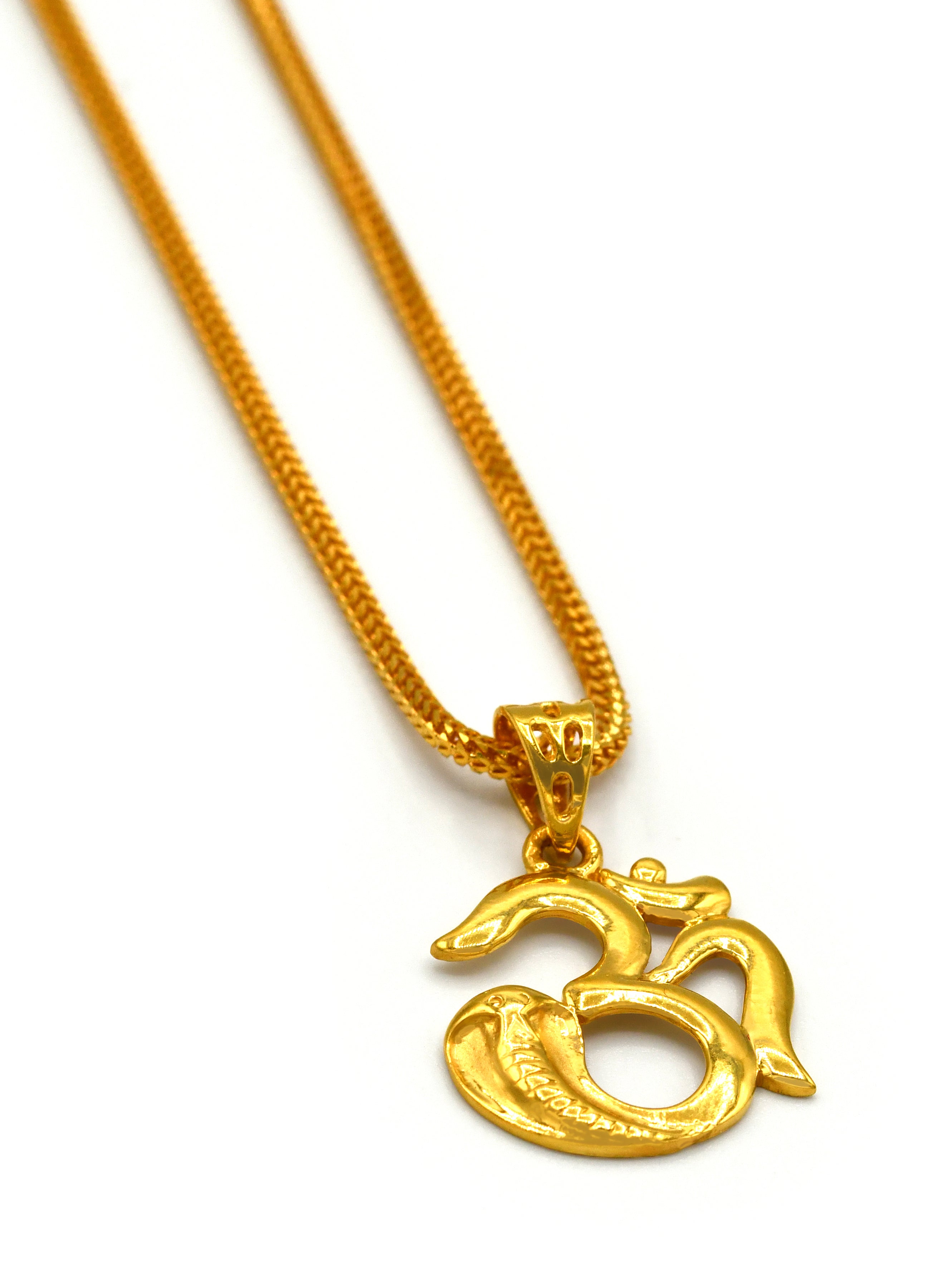 22ct Gold Om Pendant