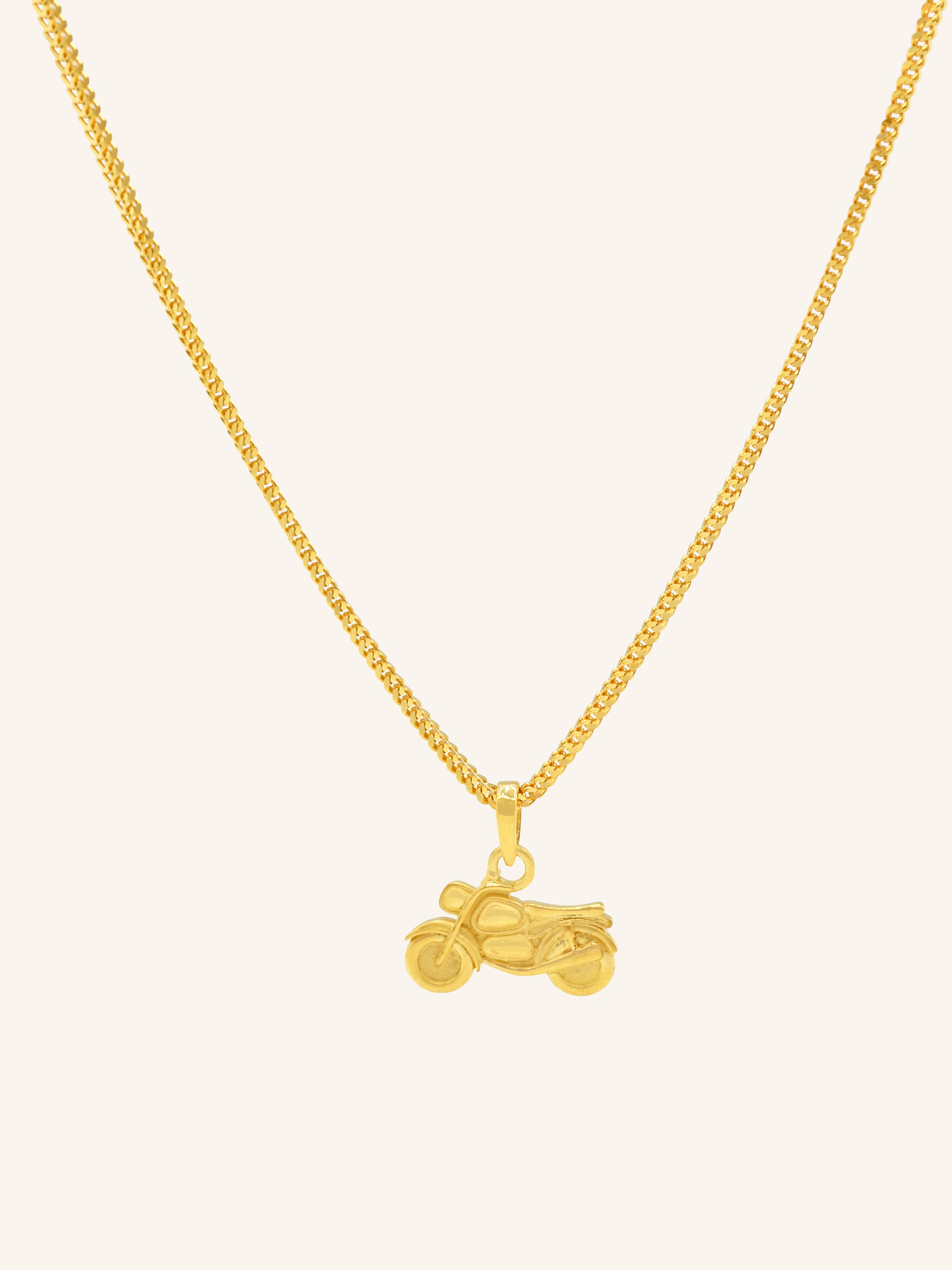 22ct Gold Bike Pendant 1.41 GMS - Roop Darshan