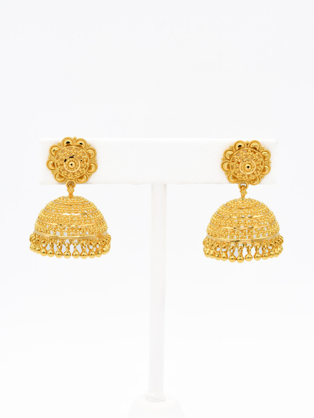 22ct Gold Jhumki Earrings