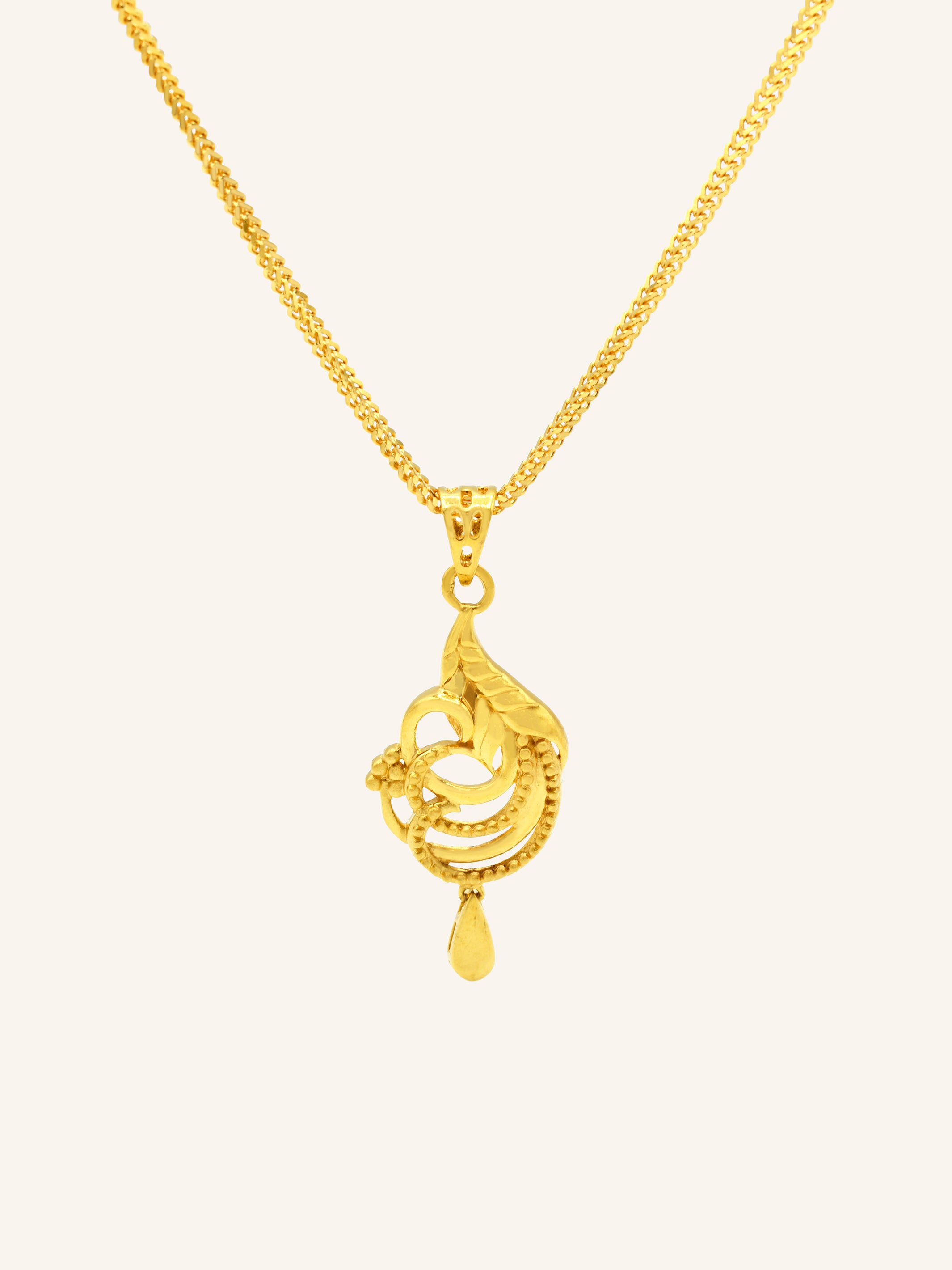 22ct Gold Pendant 3.02 GMS - Roop Darshan
