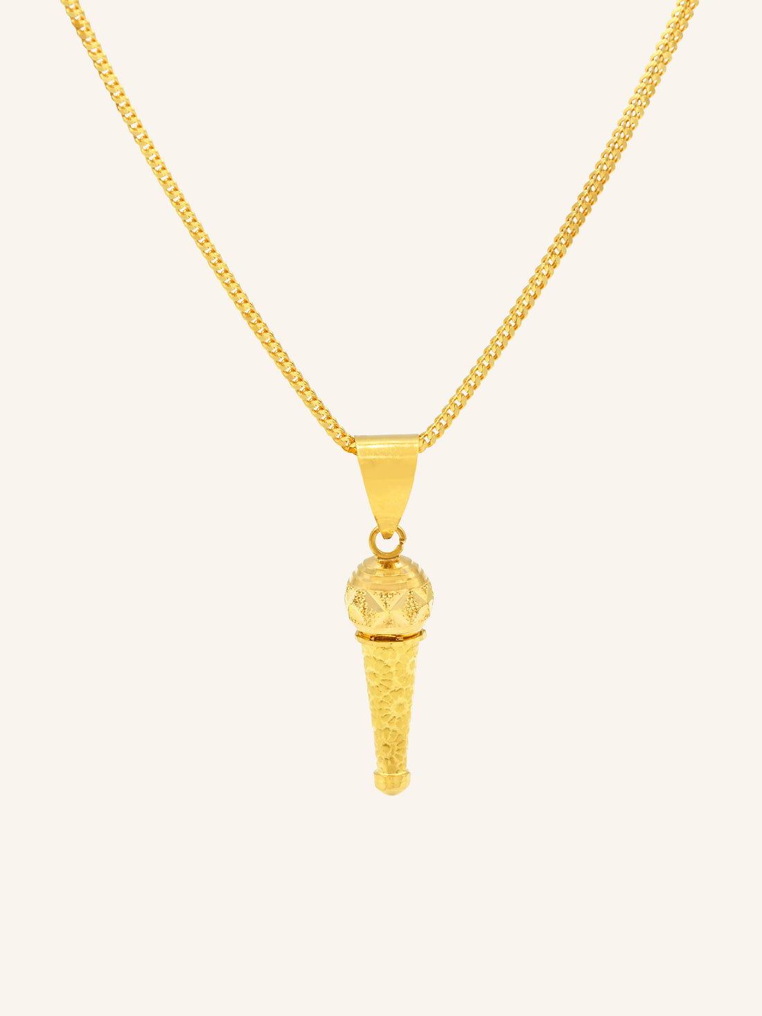 22ct Gold Gada Pendant 2.11 GMS - Roop Darshan