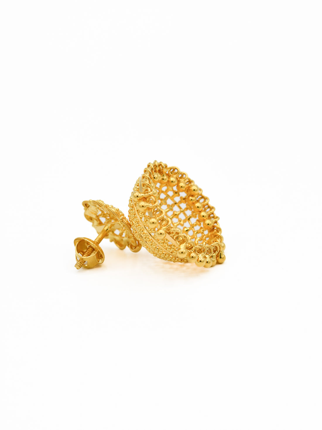 22ct Gold Jhumki Earrings