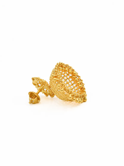 22ct Gold Jhumki Earrings