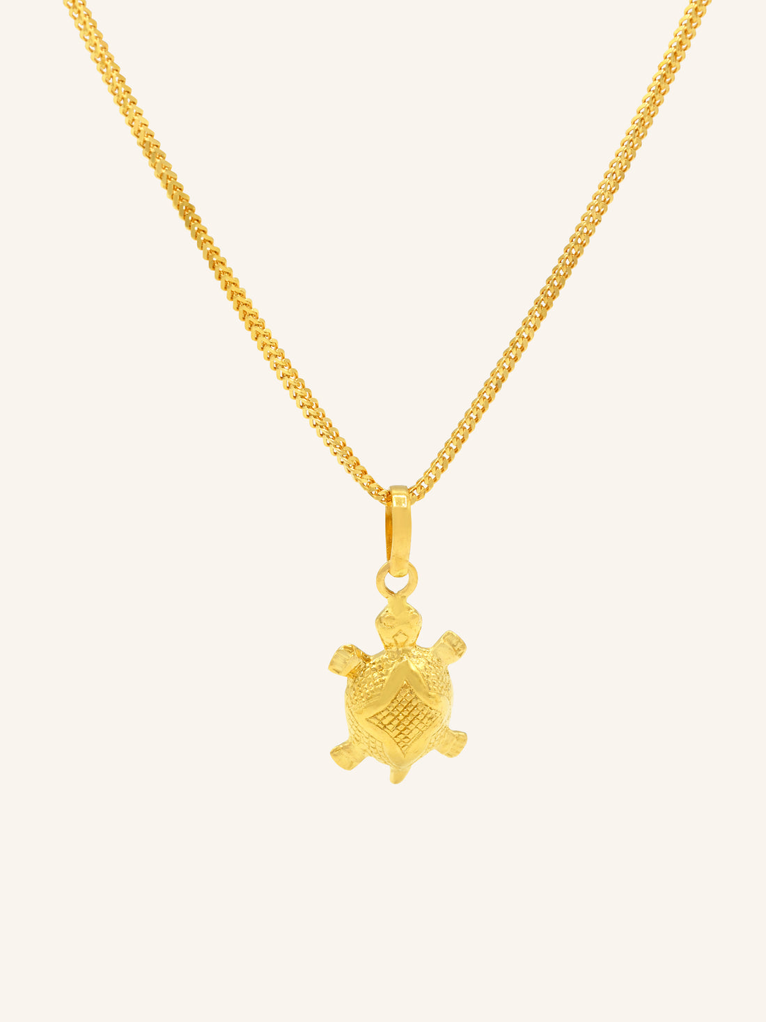 22ct Gold Turtle Pendant 2.62 GMS - Roop Darshan